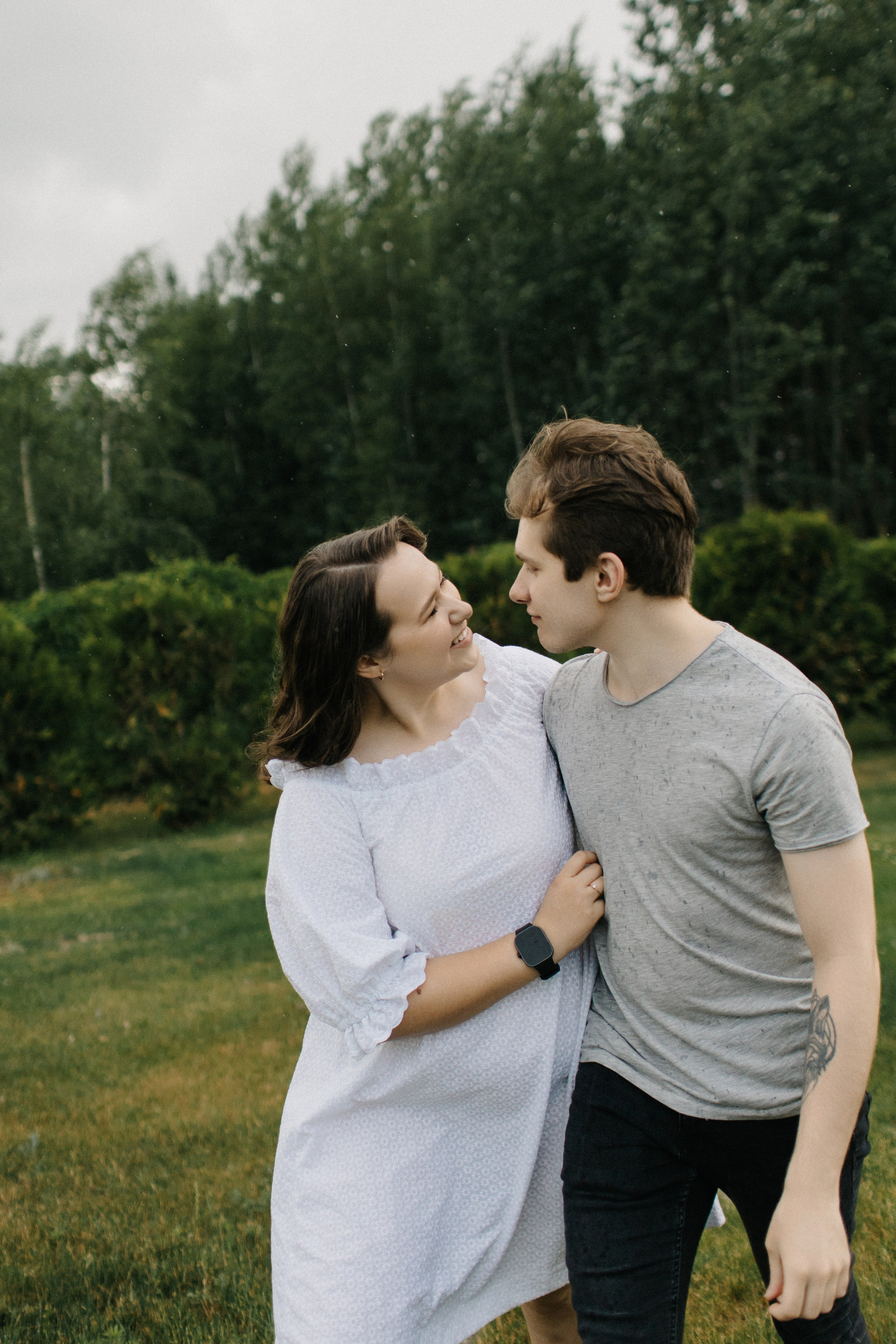 Никита и Виктория. Love Story под дождём в усадьбе «Хорошее место». Сергеев Алексей. Фотограф