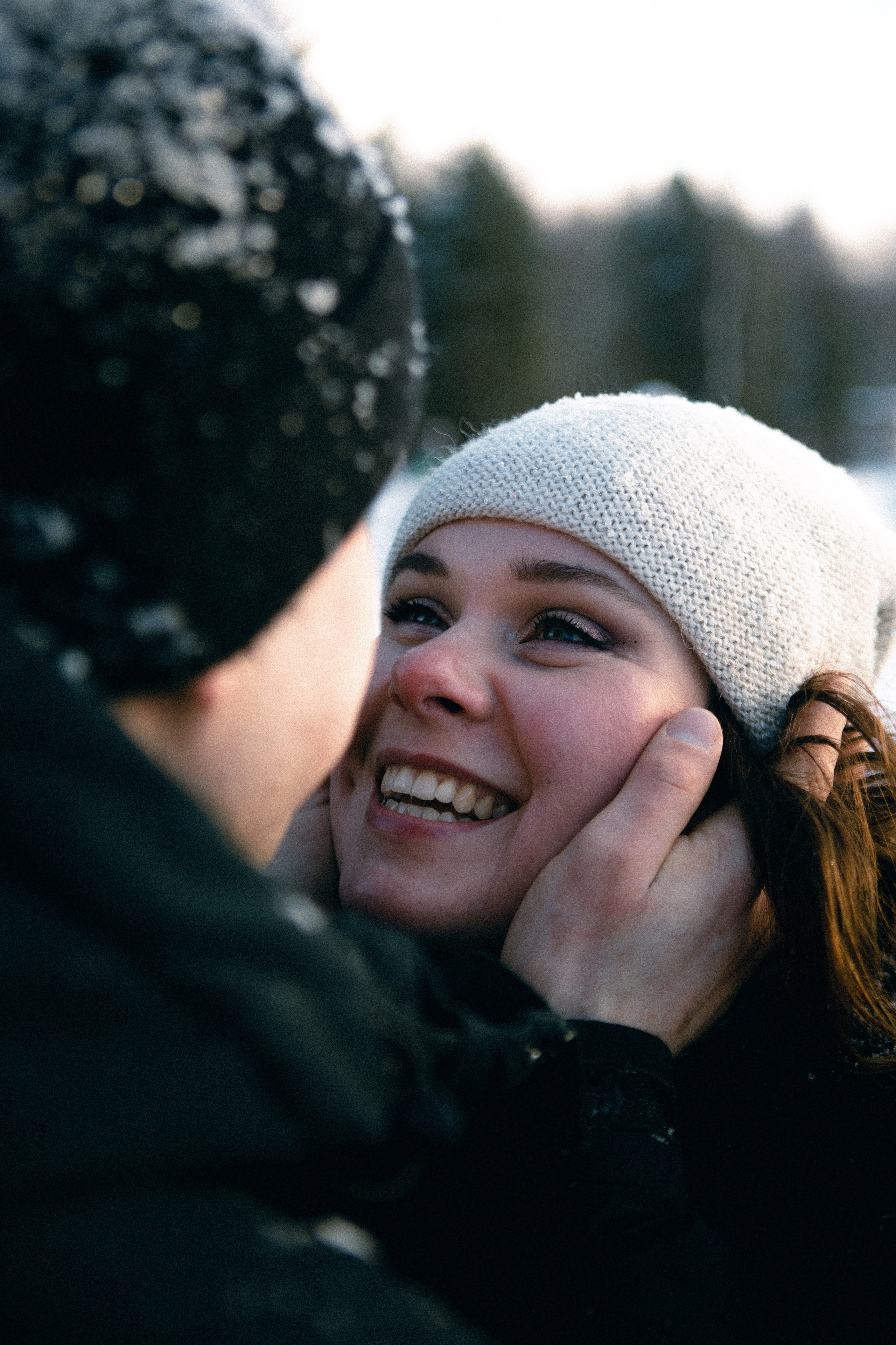 Лавстори в зимнем лесу. Портретный фотограф в Иванове Ольга Гуральник