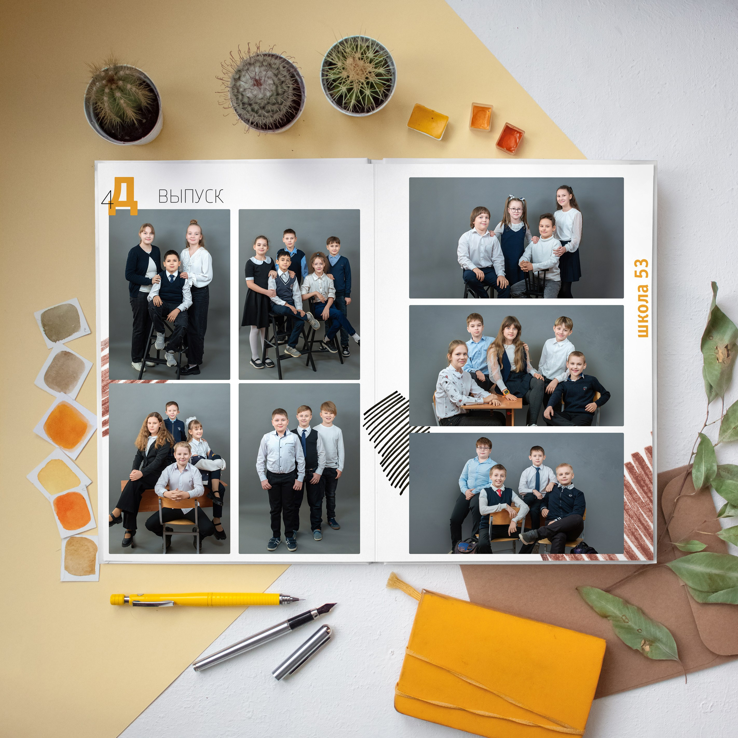 Начальная школа. Выпускные альбомы для детского сада и школы в Туле