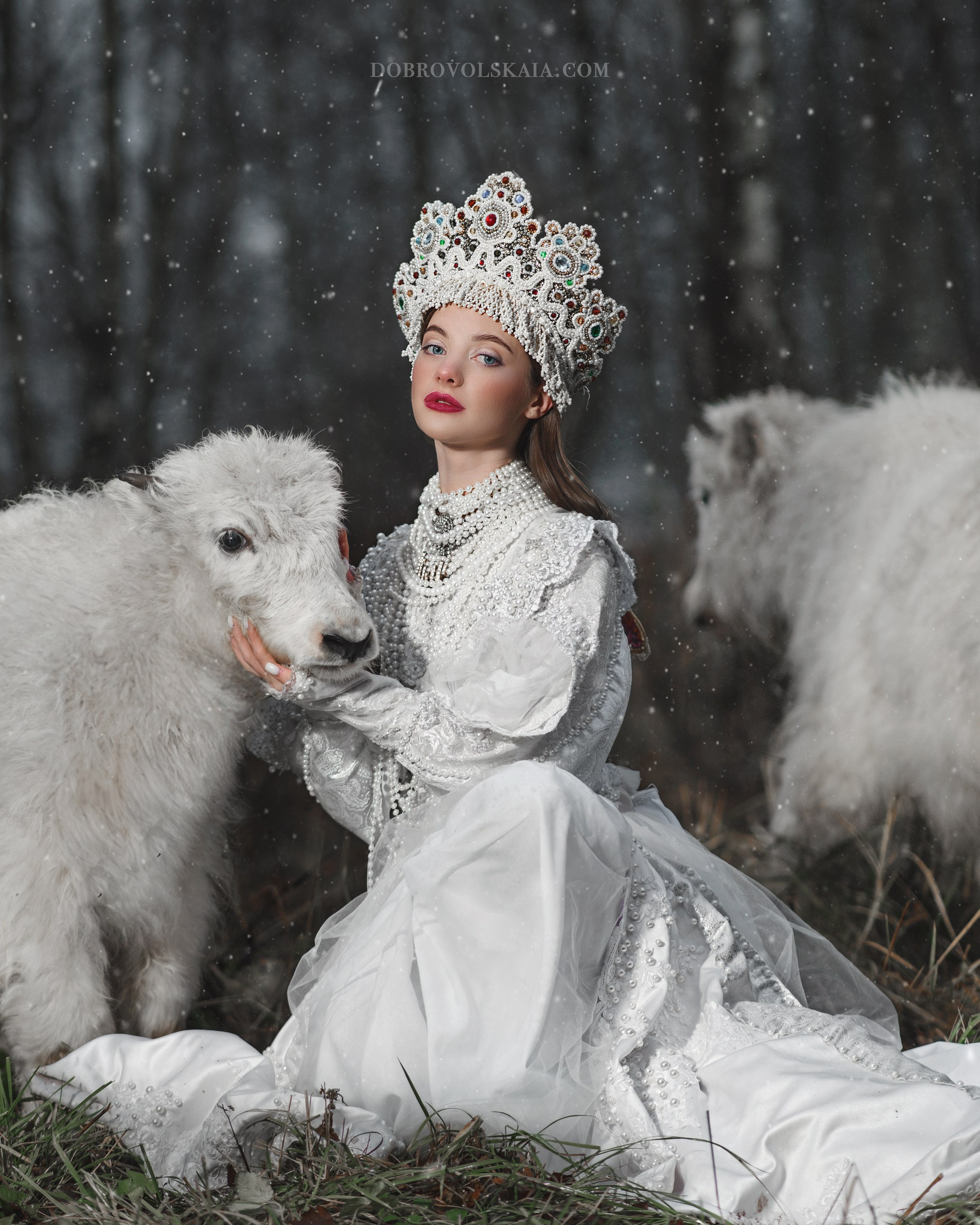 Царевна Лебедь. Русские народные костюмы в Москве