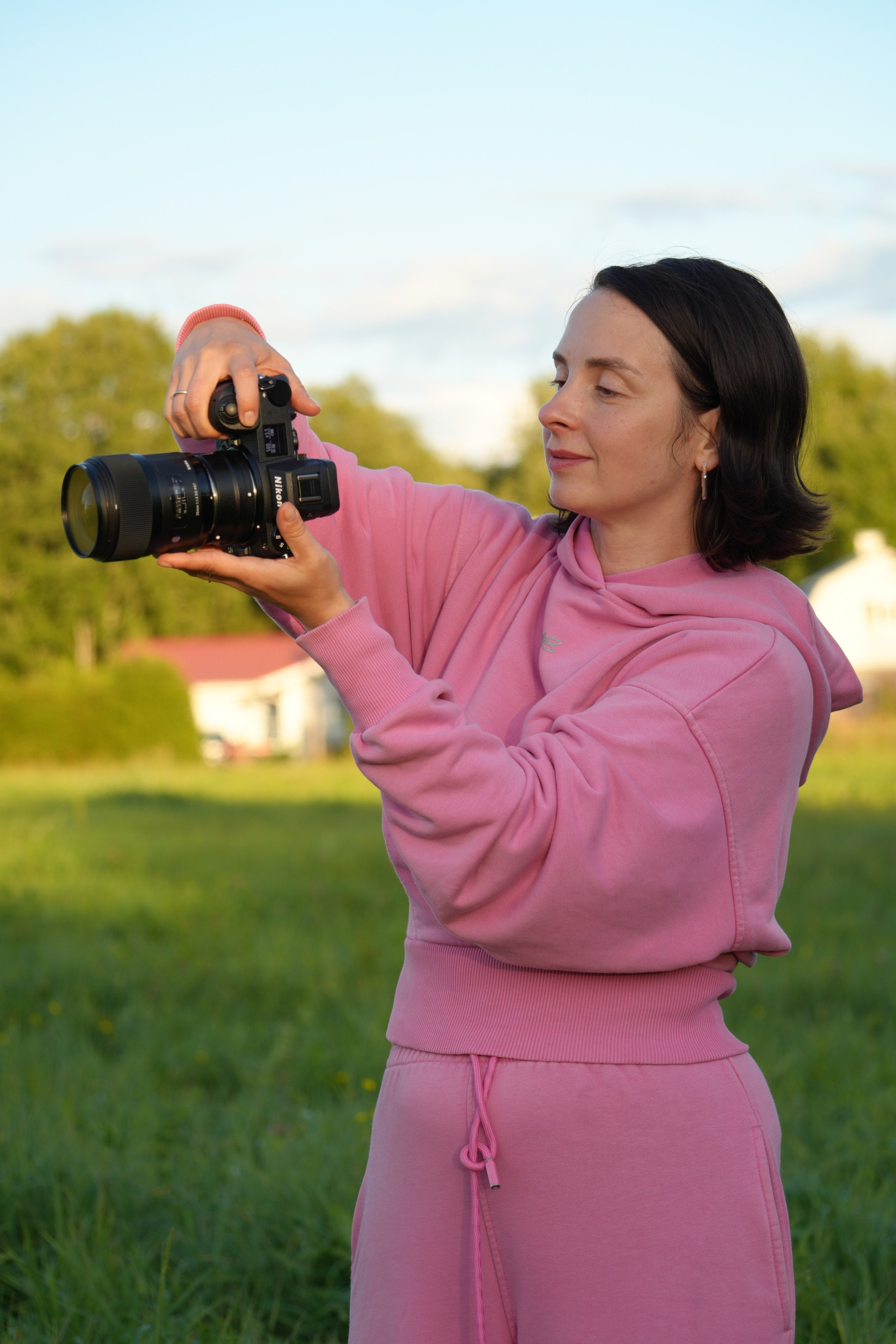 #backstage со съёмок команды в загородном доме. Портретный фотограф в Санкт-Петербурге Дмитриева Наталия