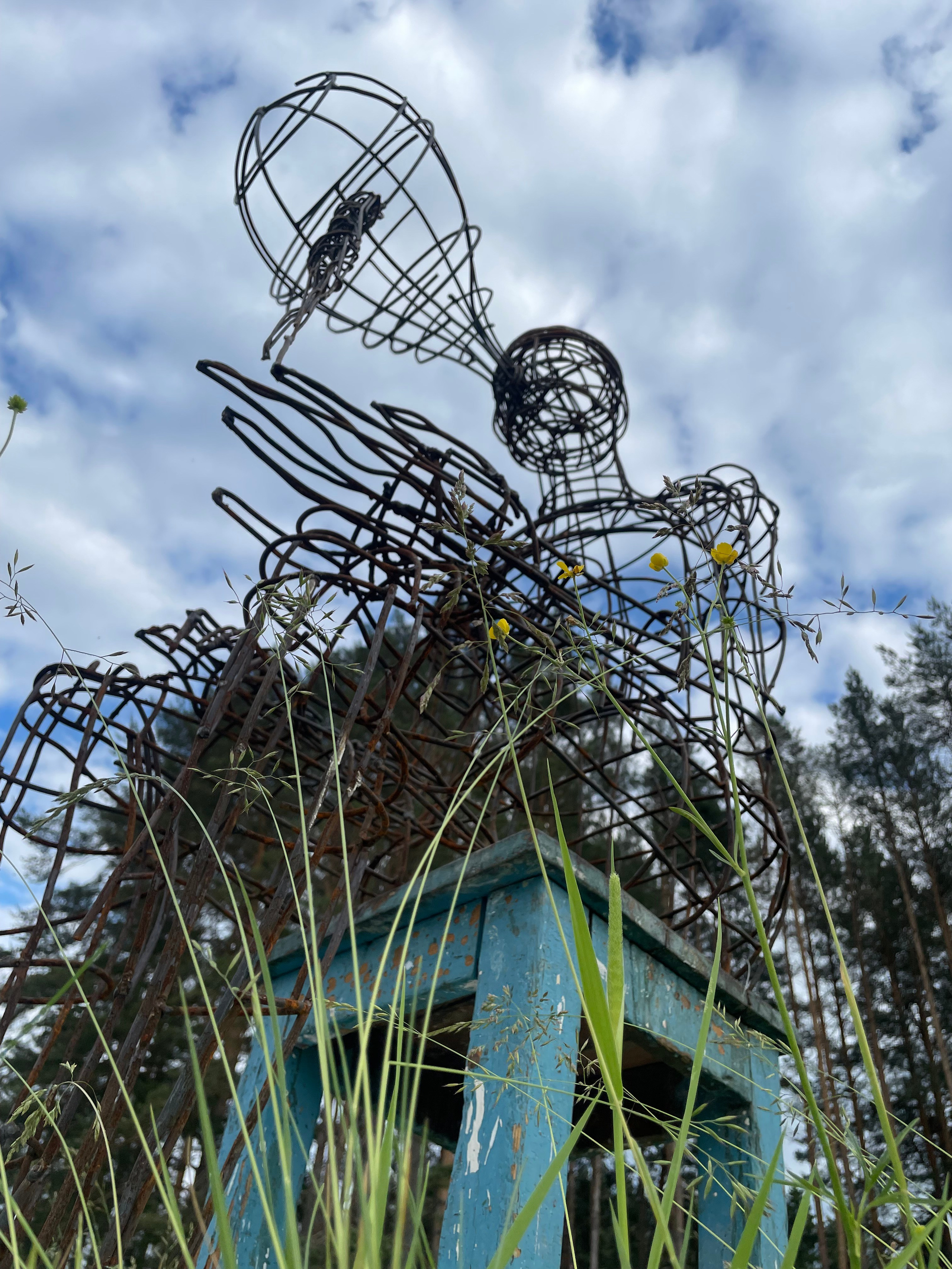 «Скажи по другому» / «Say it differently"_ 2021. Художник — скульптор Антонина Фатхуллина