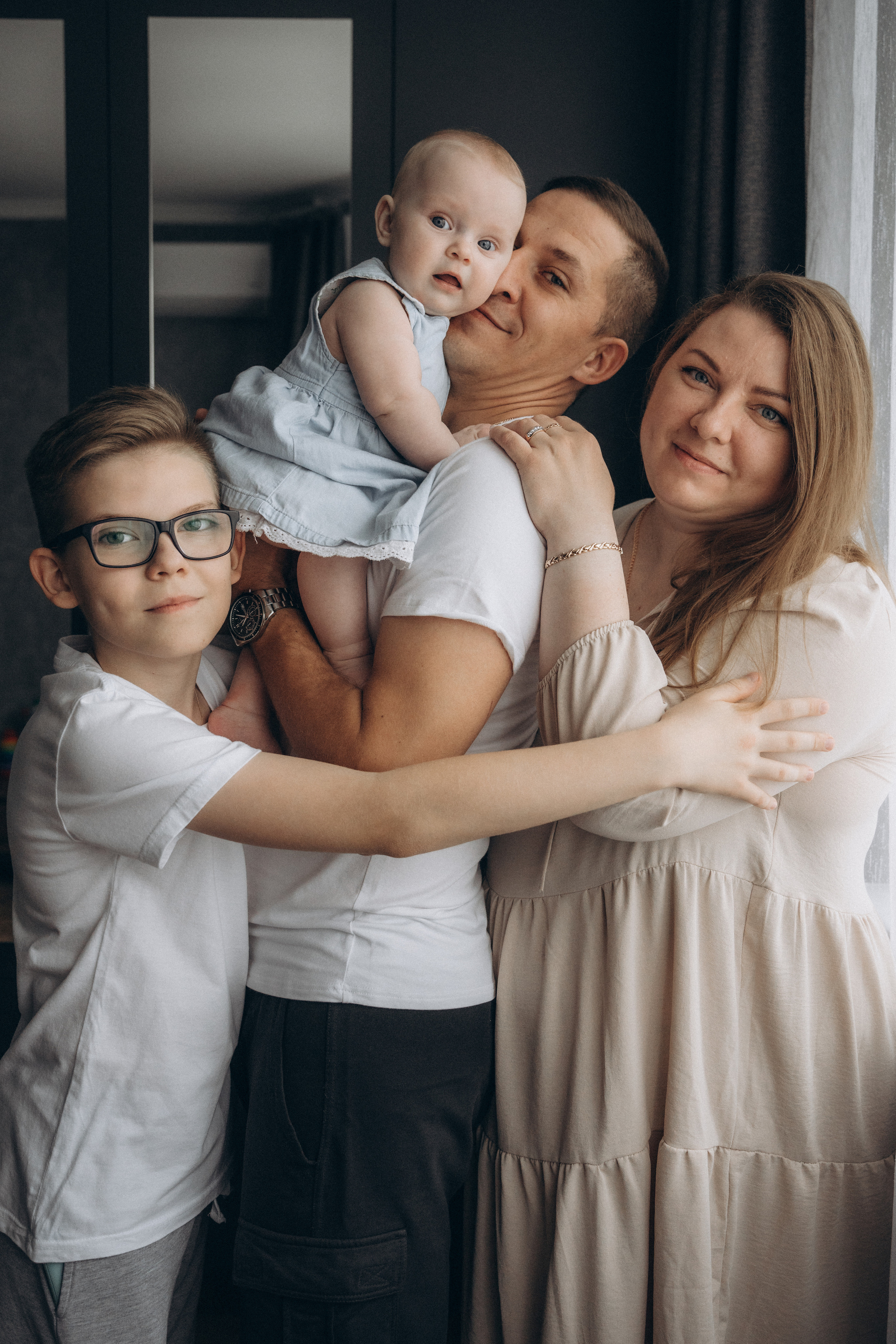 Домашняя съёмка для Татьяны. Семейный и детский фотограф в Твери Мария Ступина