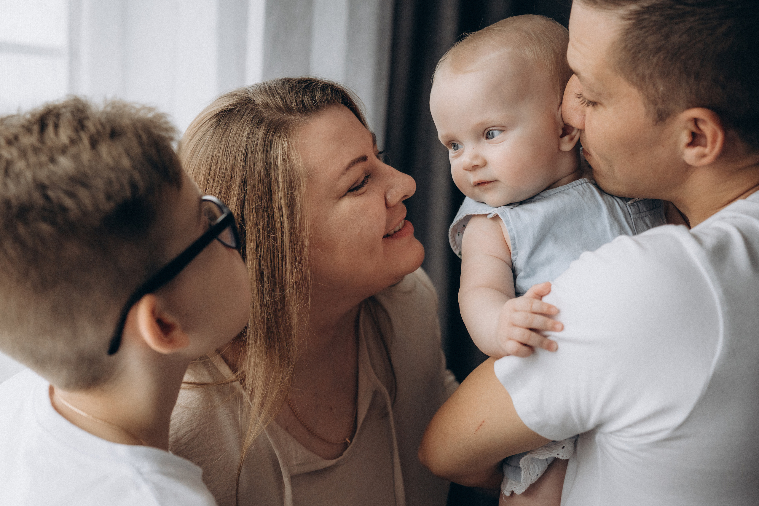 Домашняя съёмка для Татьяны. Семейный и детский фотограф в Твери Мария Ступина