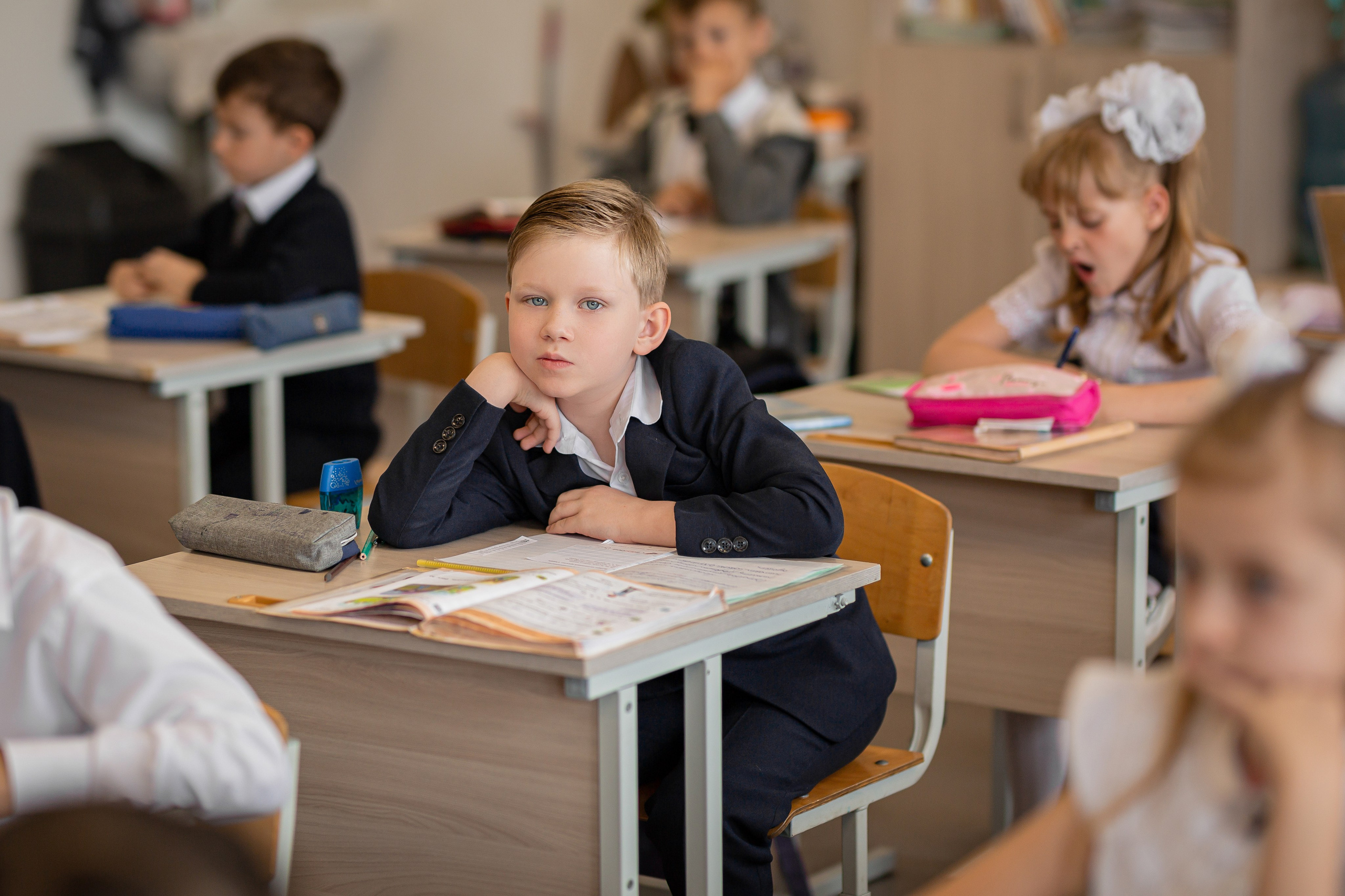 Первоклассники. Отбасылық фотограф Алена Шаталова