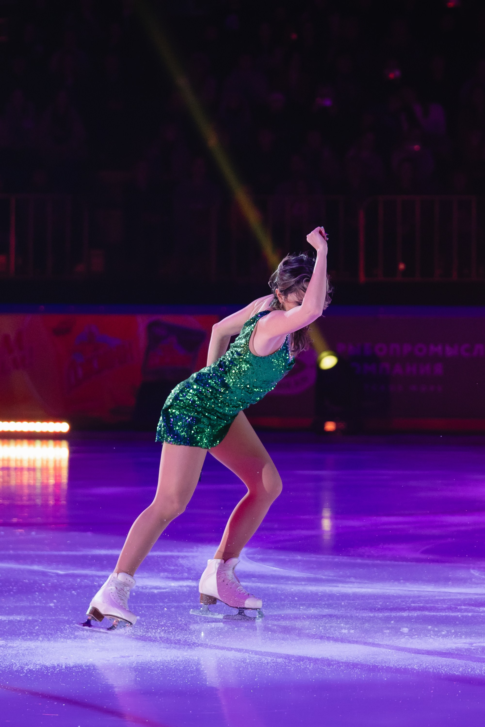 Шоу «Чемпионы на льду» в Новосибирске. Воробьева Ксения — Спортивный и танцевальный фотограф Новосибирск