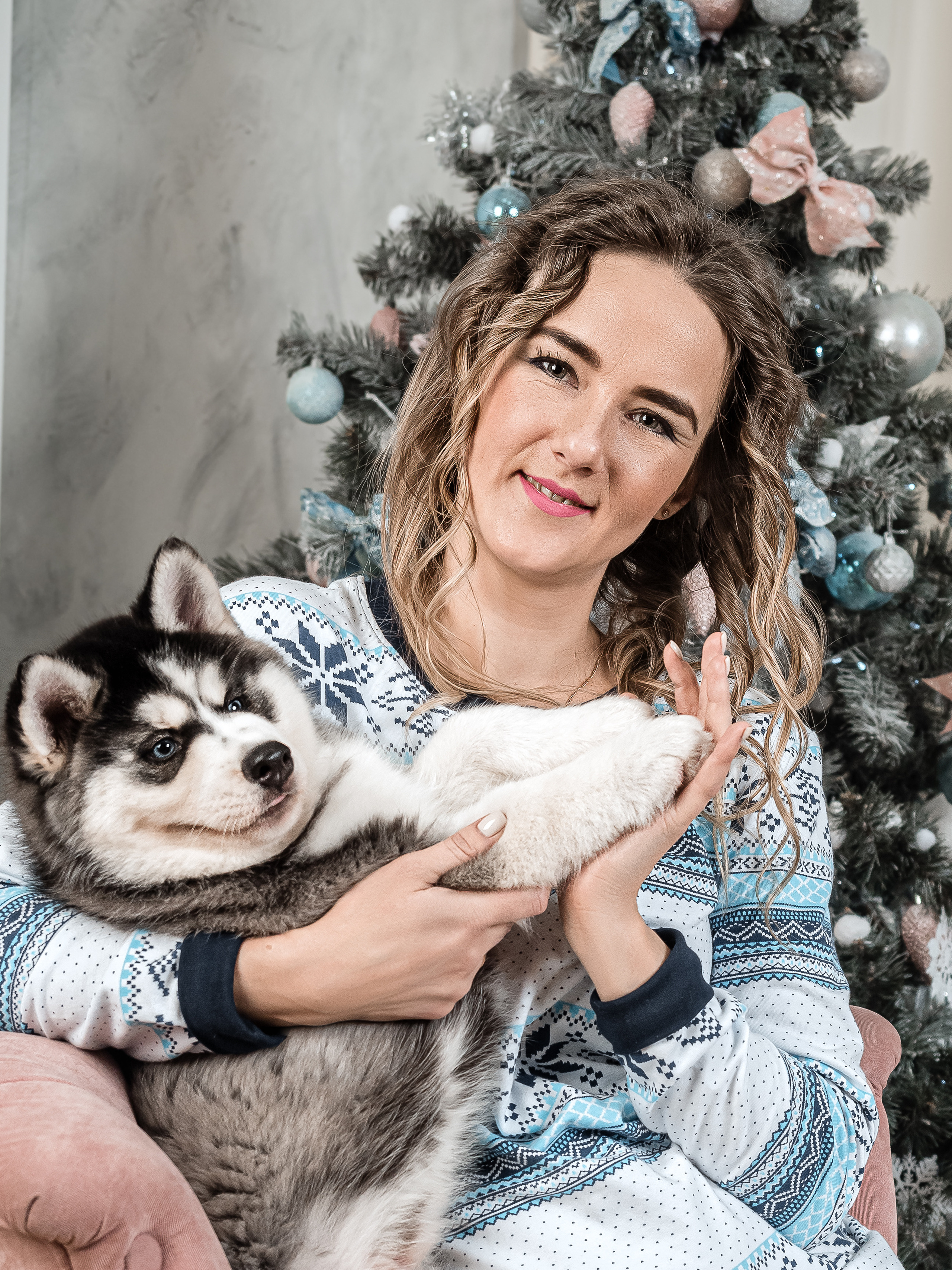 фотосессия в студии, фотосессия в спб в студии, новогодняя фотосессия семейная