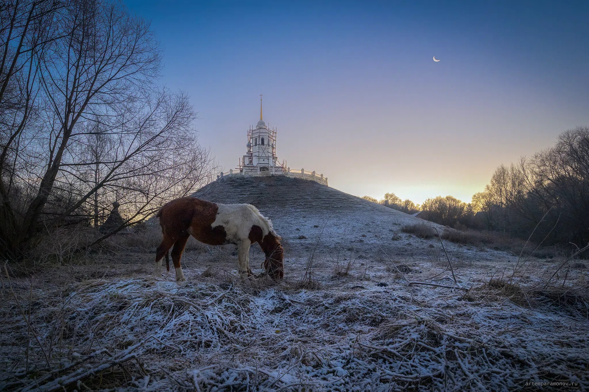 Звенящая тишина в Епифани. Фотограф Артём Парамонов