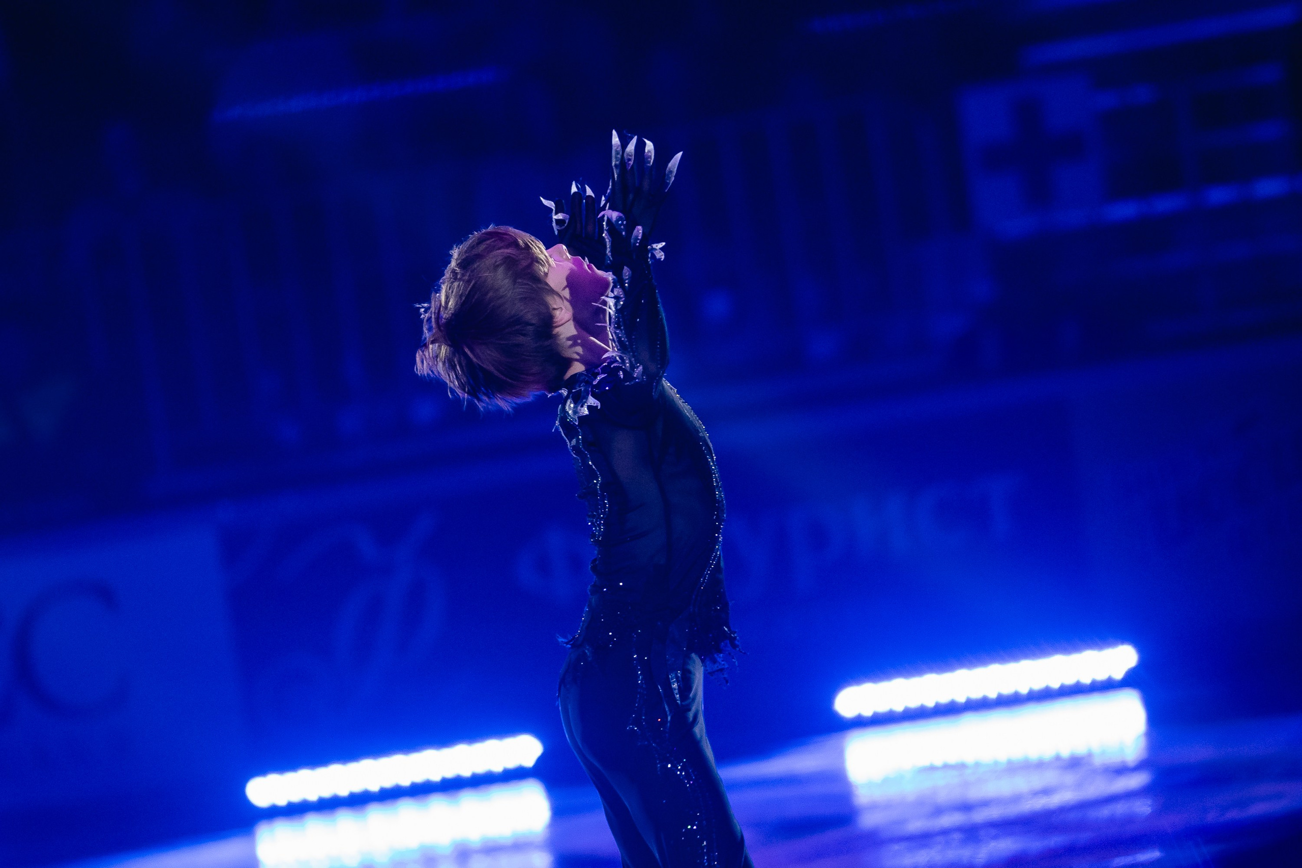 Шоу «Чемпионы на льду» в Новосибирске. Воробьева Ксения — Спортивный и танцевальный фотограф Новосибирск