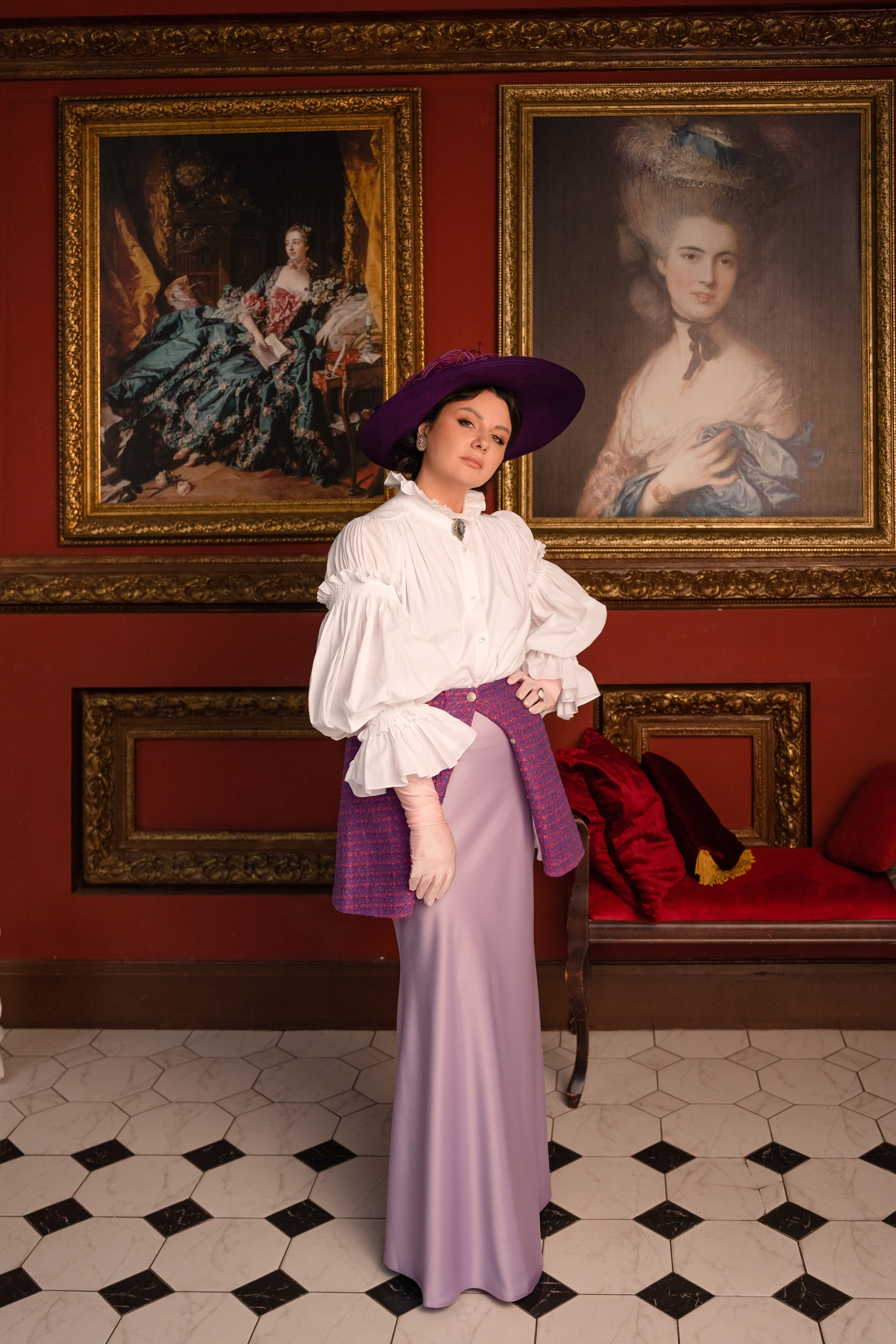 Фотосессия в стиле XIX века для Ирины. Свадебный и семейный фотограф в Санкт-Петербурге Олеся Еремеева