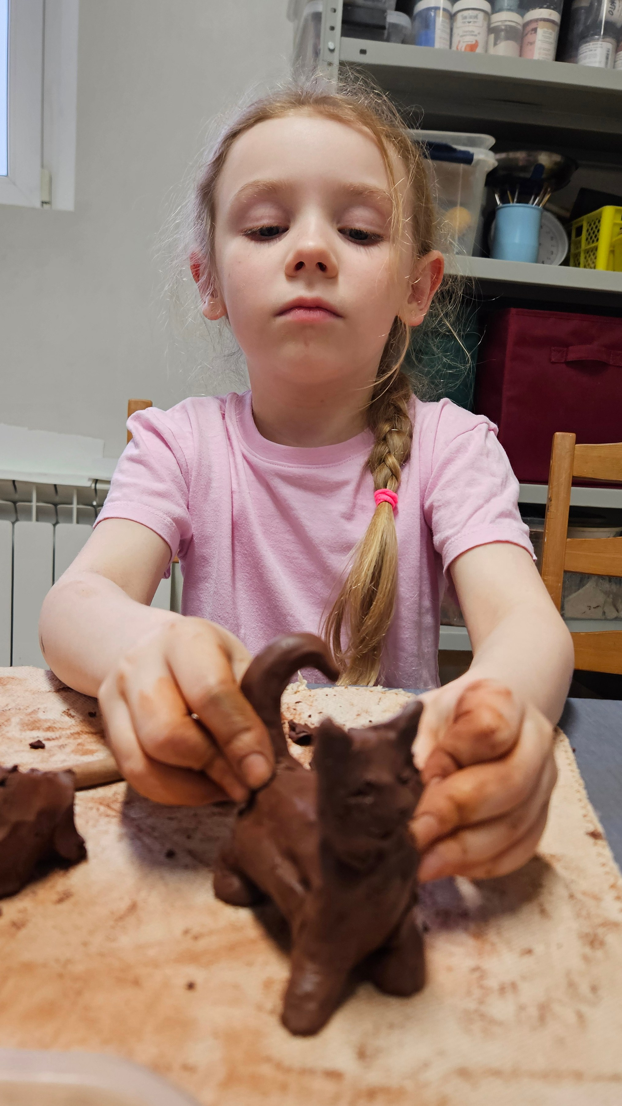 Мастер-класс по лепке из глины. Изостудия «Мы рисуем!» ♥ Южное Бутово, Москва