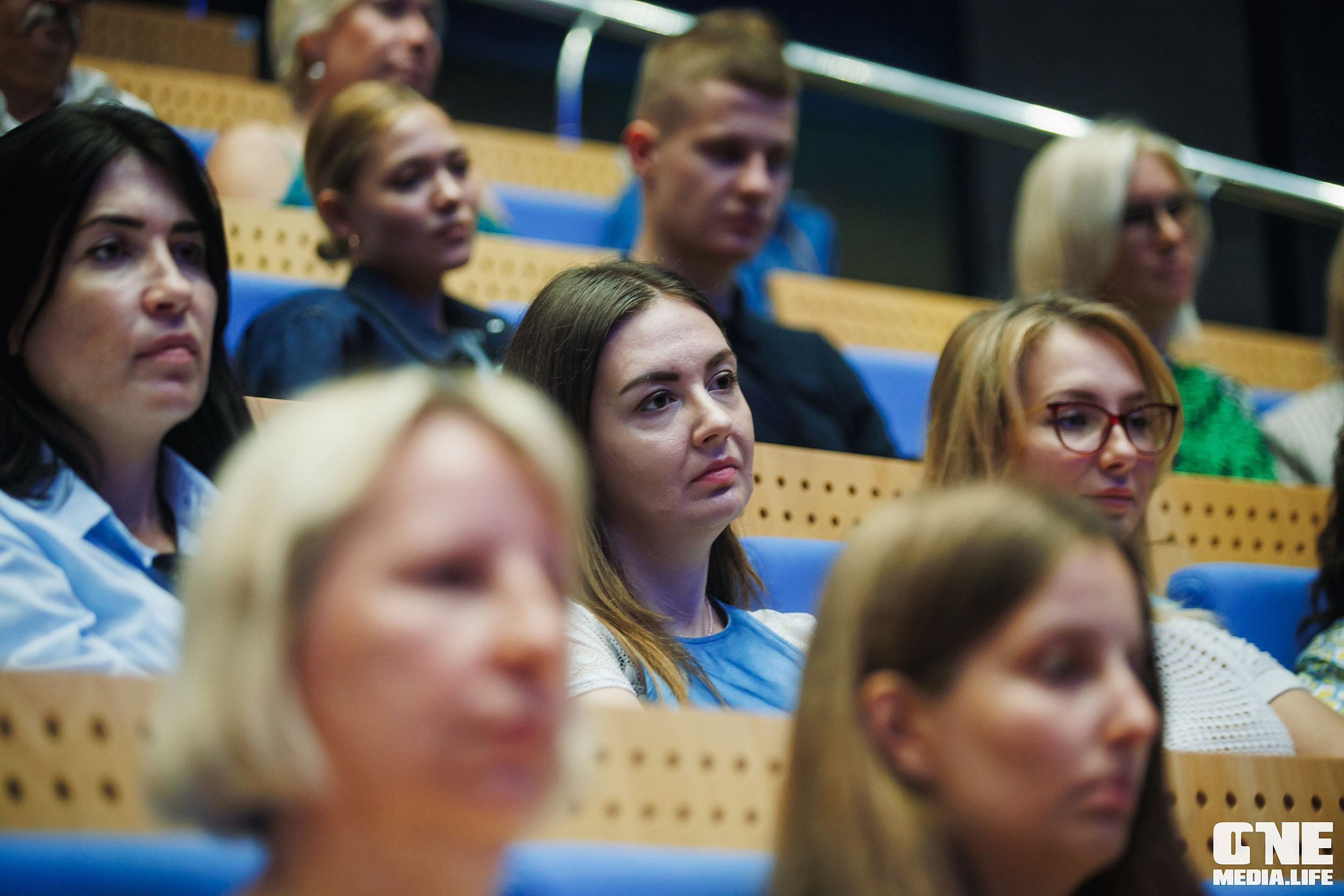 Фоторепортаж с лекции Михаила Лабковского. One Media Life: фоторепортажи, фотоотчеты с мероприятий и заведений
