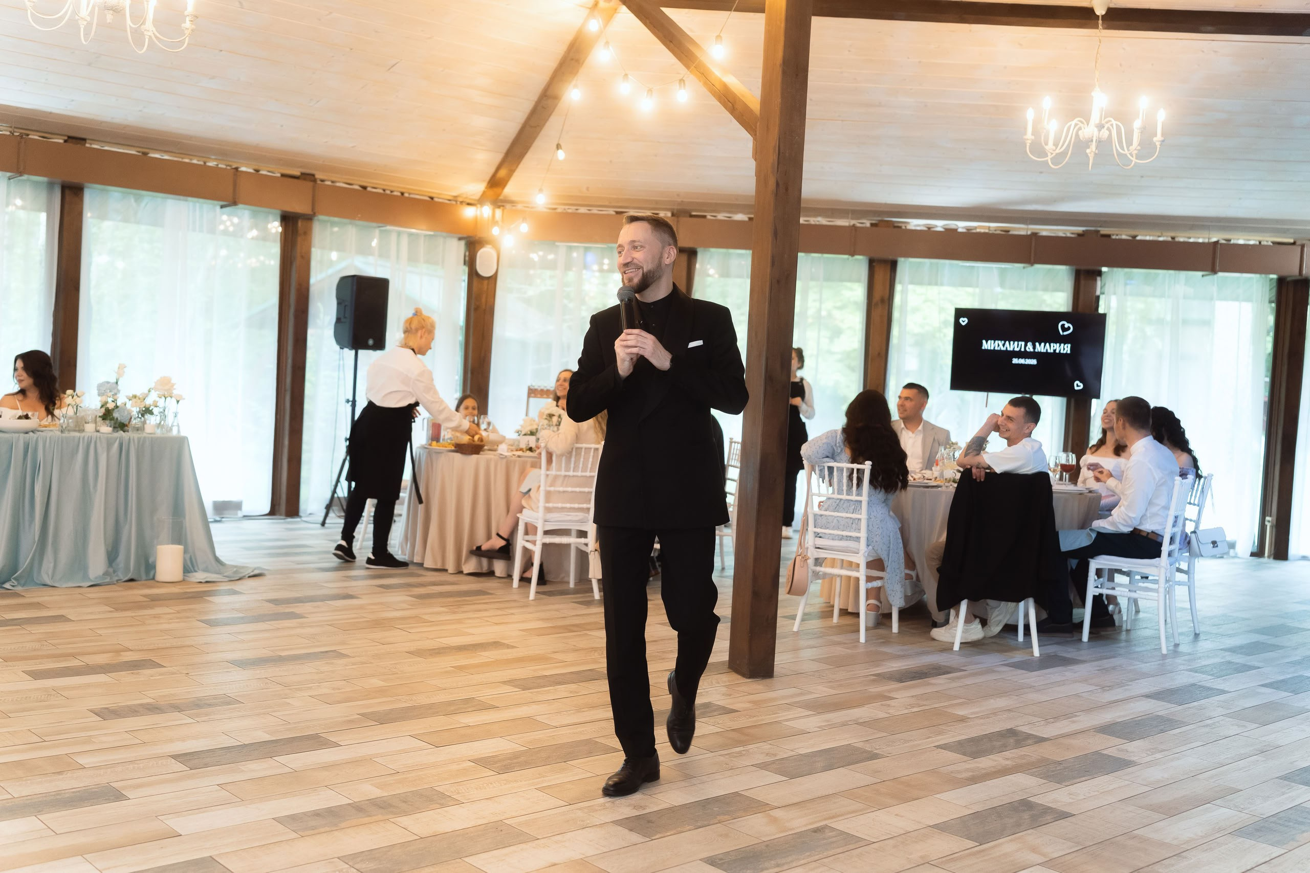 Мария и Михаил — прогулка у озера и церемония. Свадебный фотограф Дмитрий Родионов — Санкт-Петербург и Ленинградская область