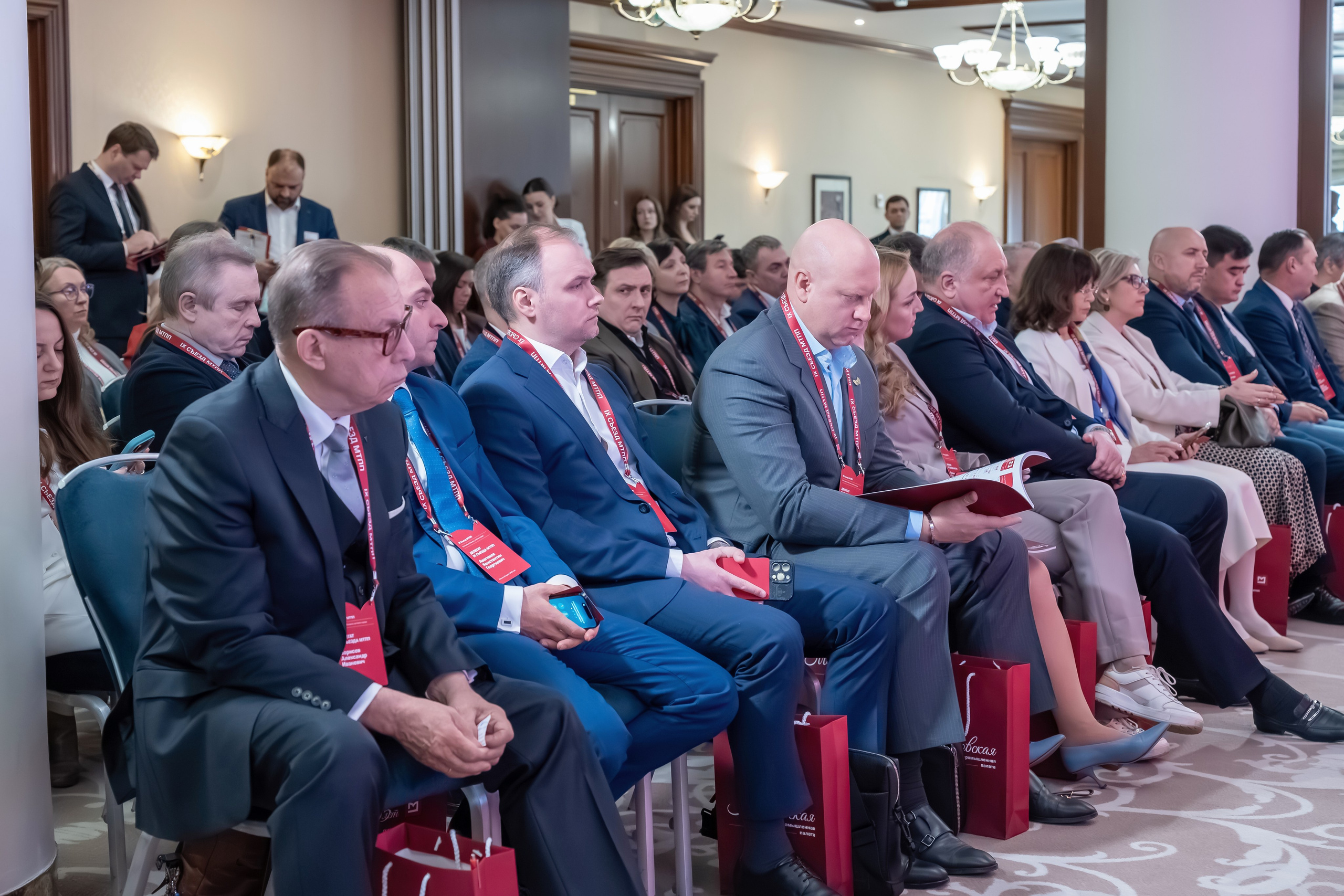 IX Съезд Московской Торгово-промышленной Палаты в отеле Сафмар Аврора Люкс. Фотограф в Москве