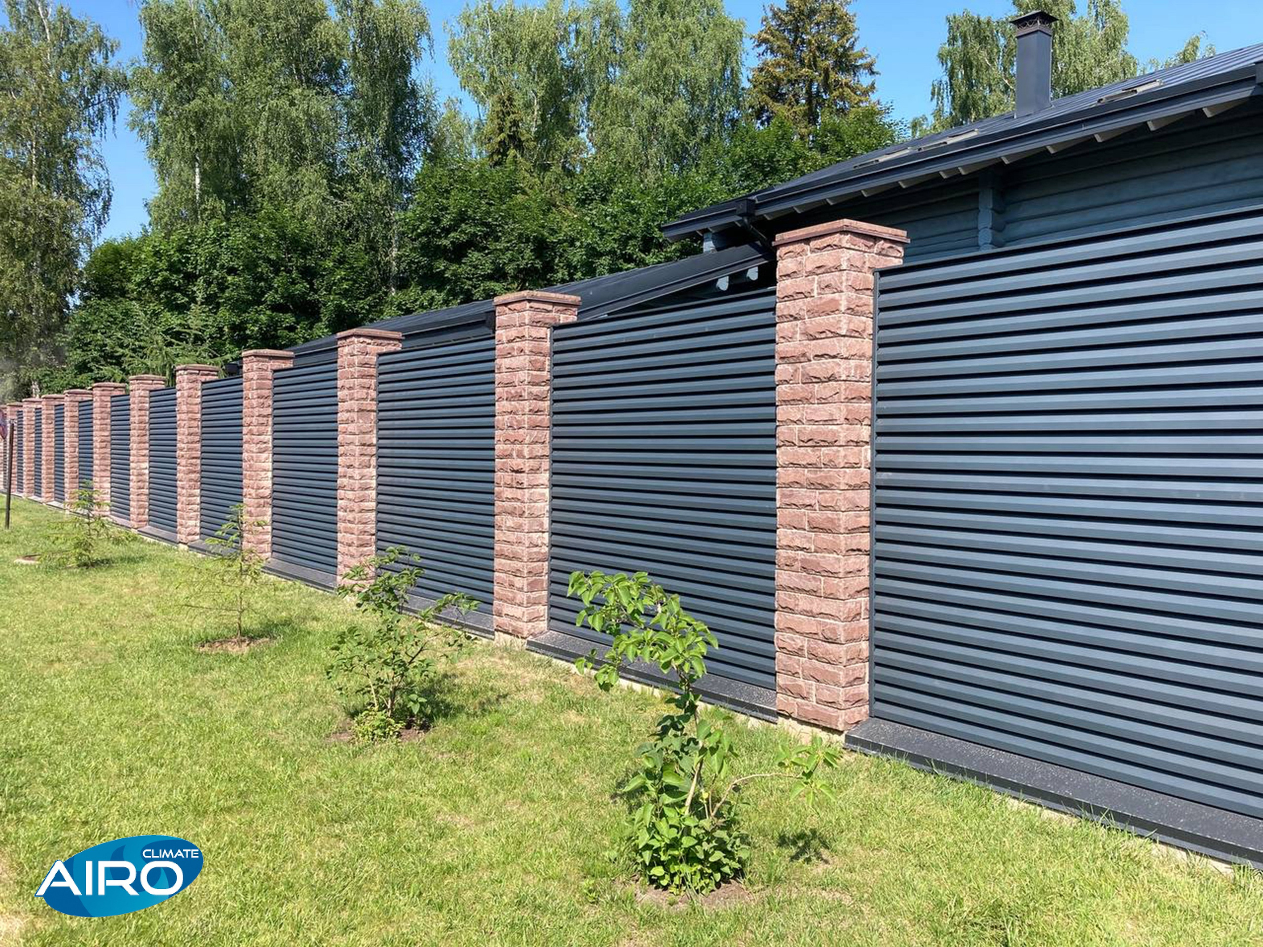 AIRO-HV. Заборы-жалюзи. Производство и монтаж