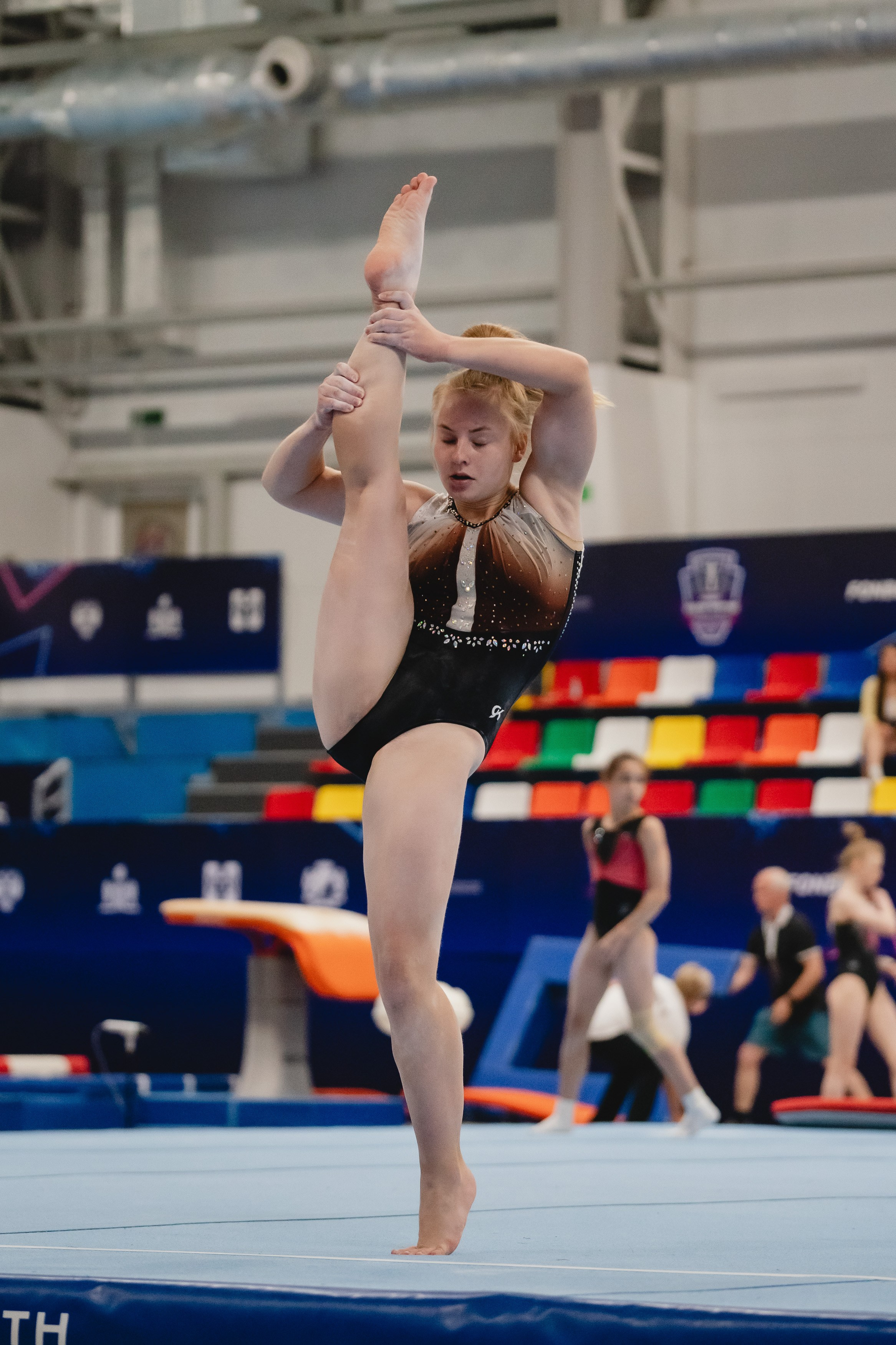 Кубок России по спортивной гимнастике. Воробьева Ксения — Спортивный и танцевальный фотограф Новосибирск