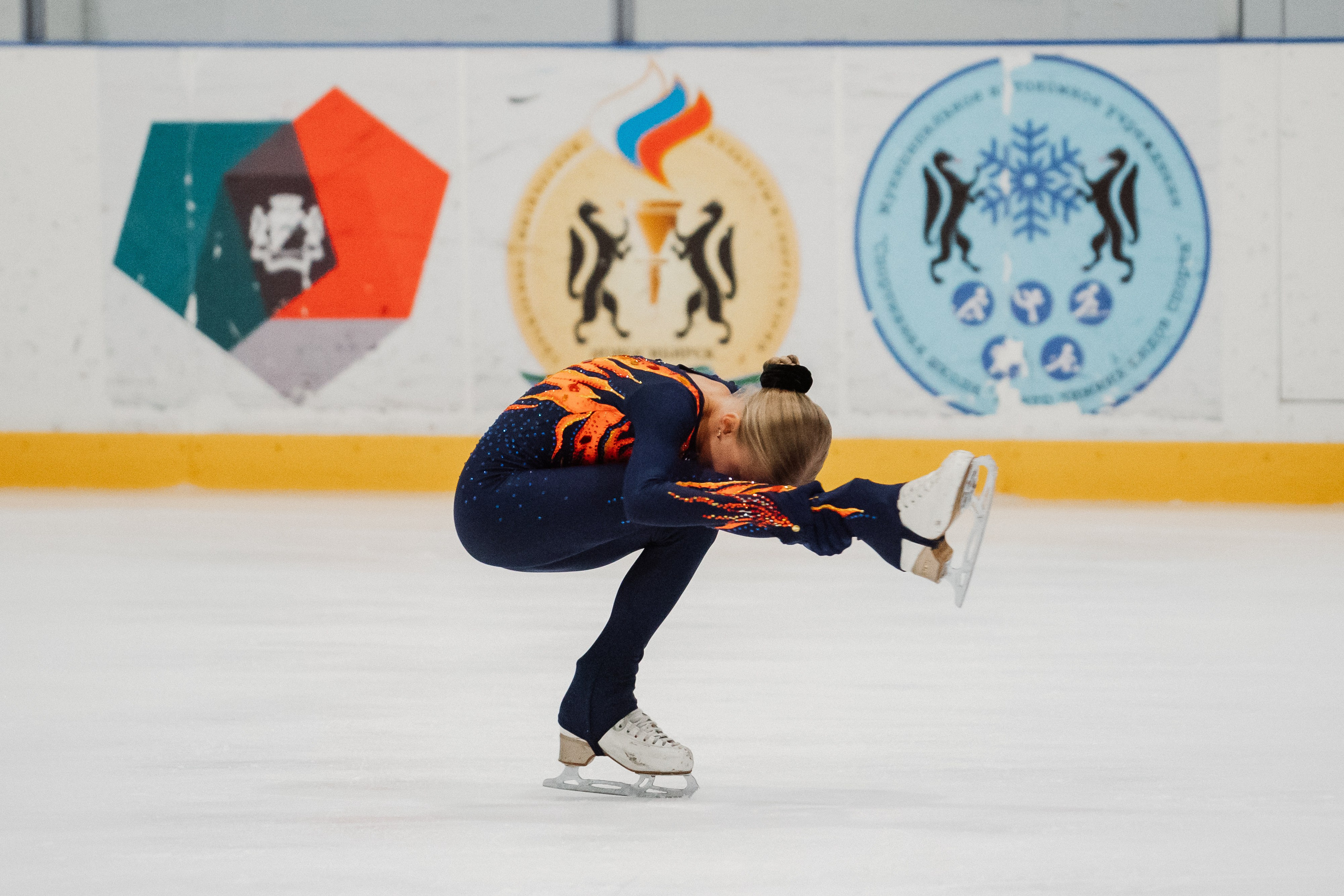 Соревнования по фигурному катанию на призы ФФКК НСО. Воробьева Ксения — Спортивный и танцевальный фотограф Новосибирск