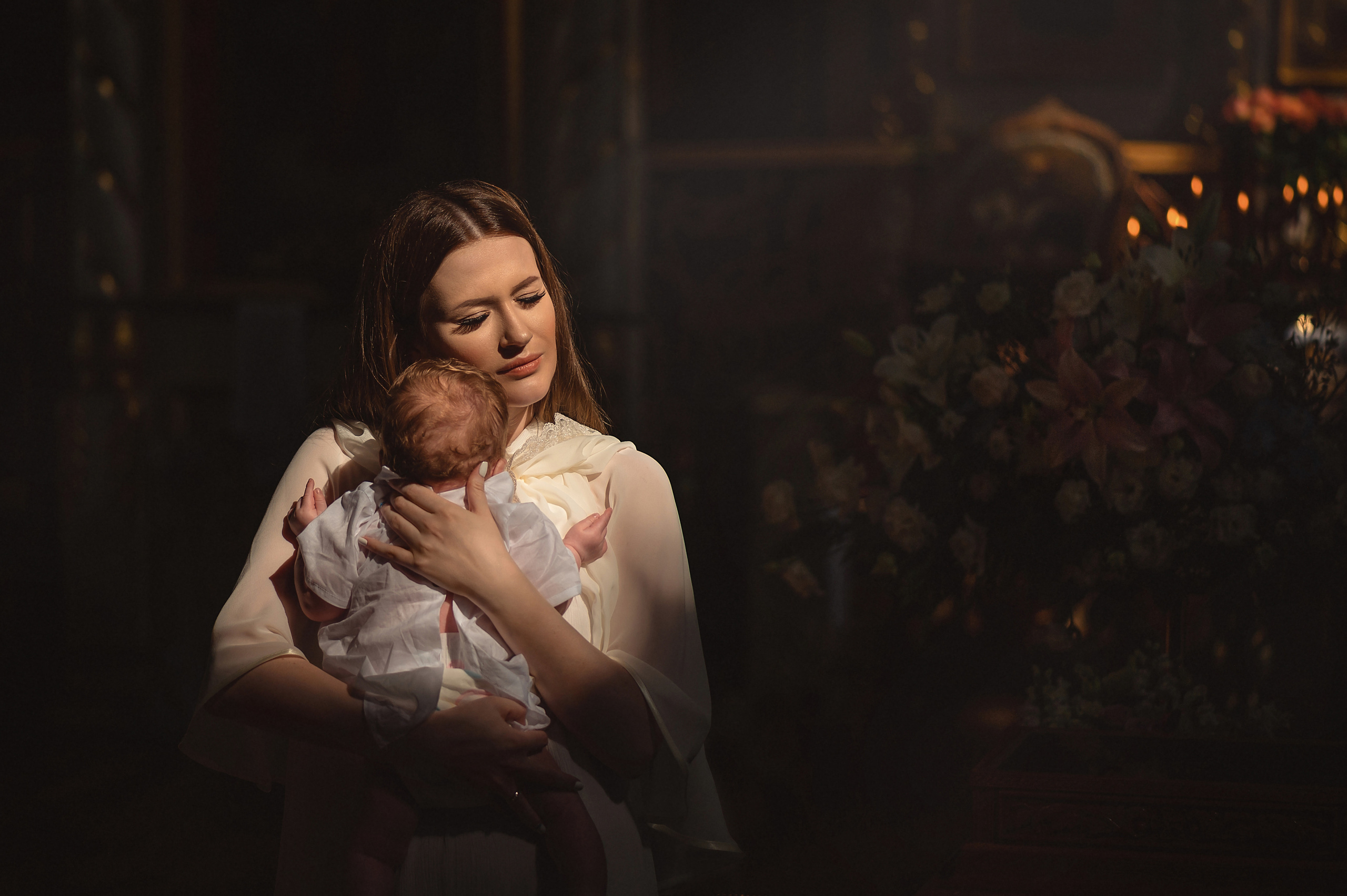 Фотограф на крещение Оксана Крапивницкая. Свято-Троицкий собор, г. Краснодар