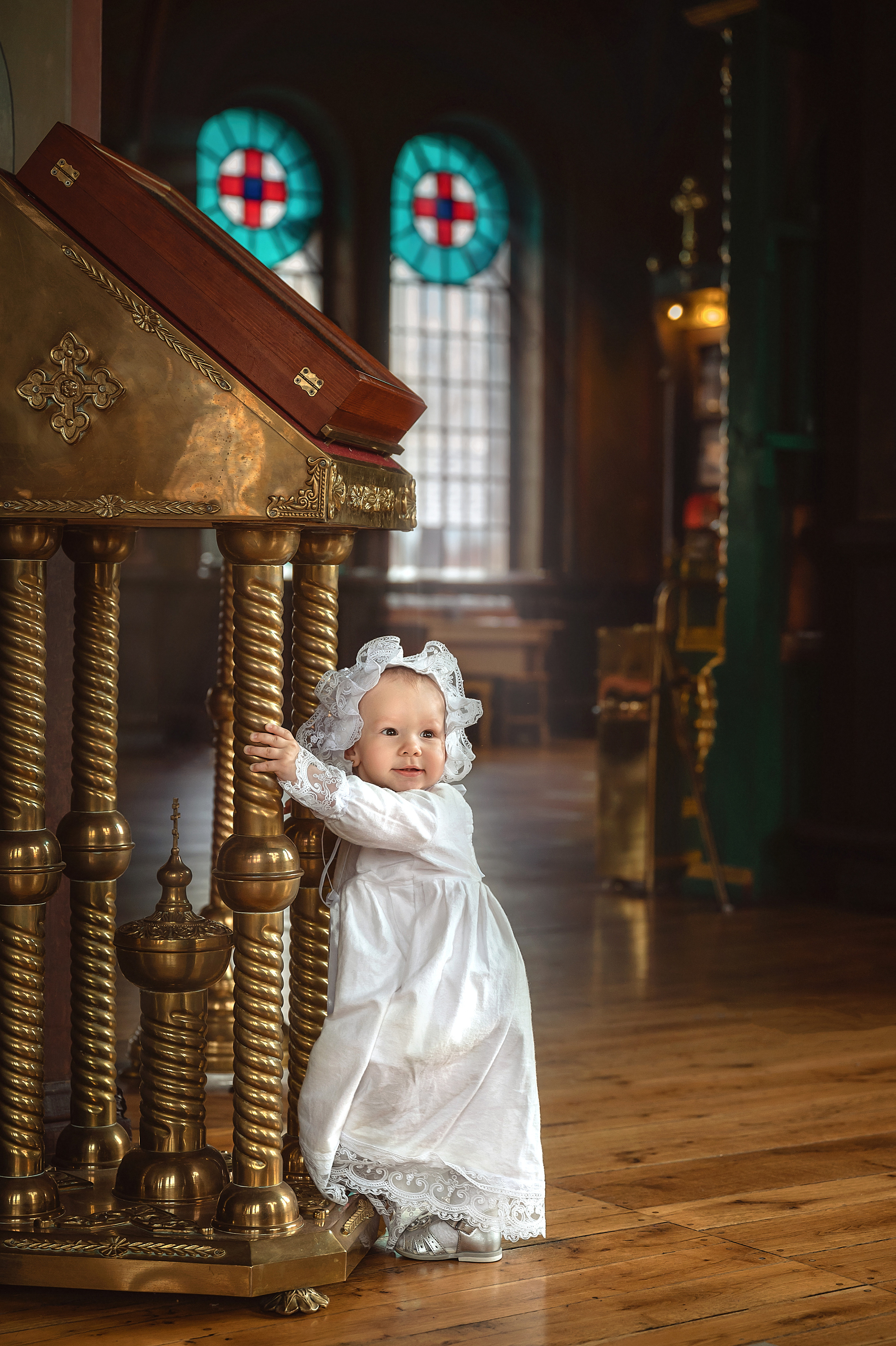 Фотограф на крещение Оксана Крапивницкая. Свято-Троицкий собор, г. Краснодар