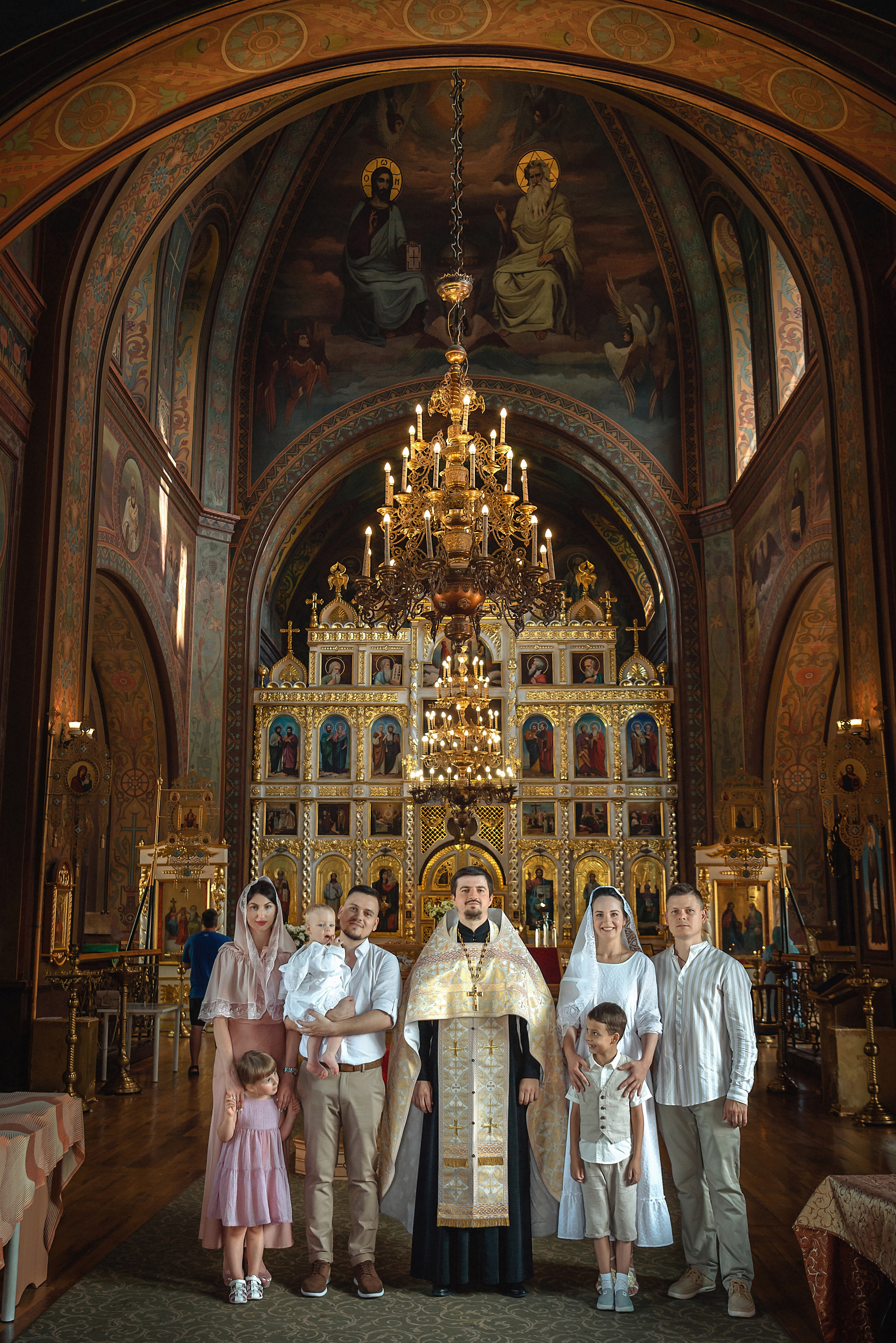 Фотограф на крещение Оксана Крапивницкая. Свято-Троицкий собор, г. Краснодар