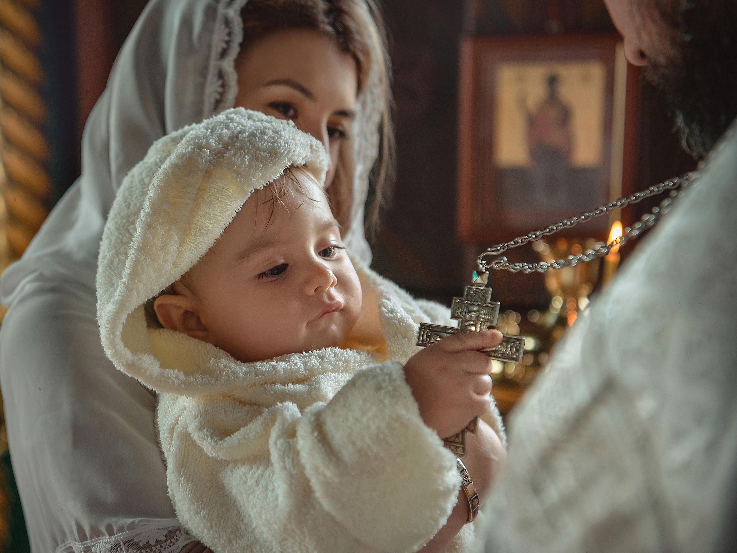 Фотограф на крещение Оксана Крапивницкая. Свято-Троицкий собор, г. Краснодар