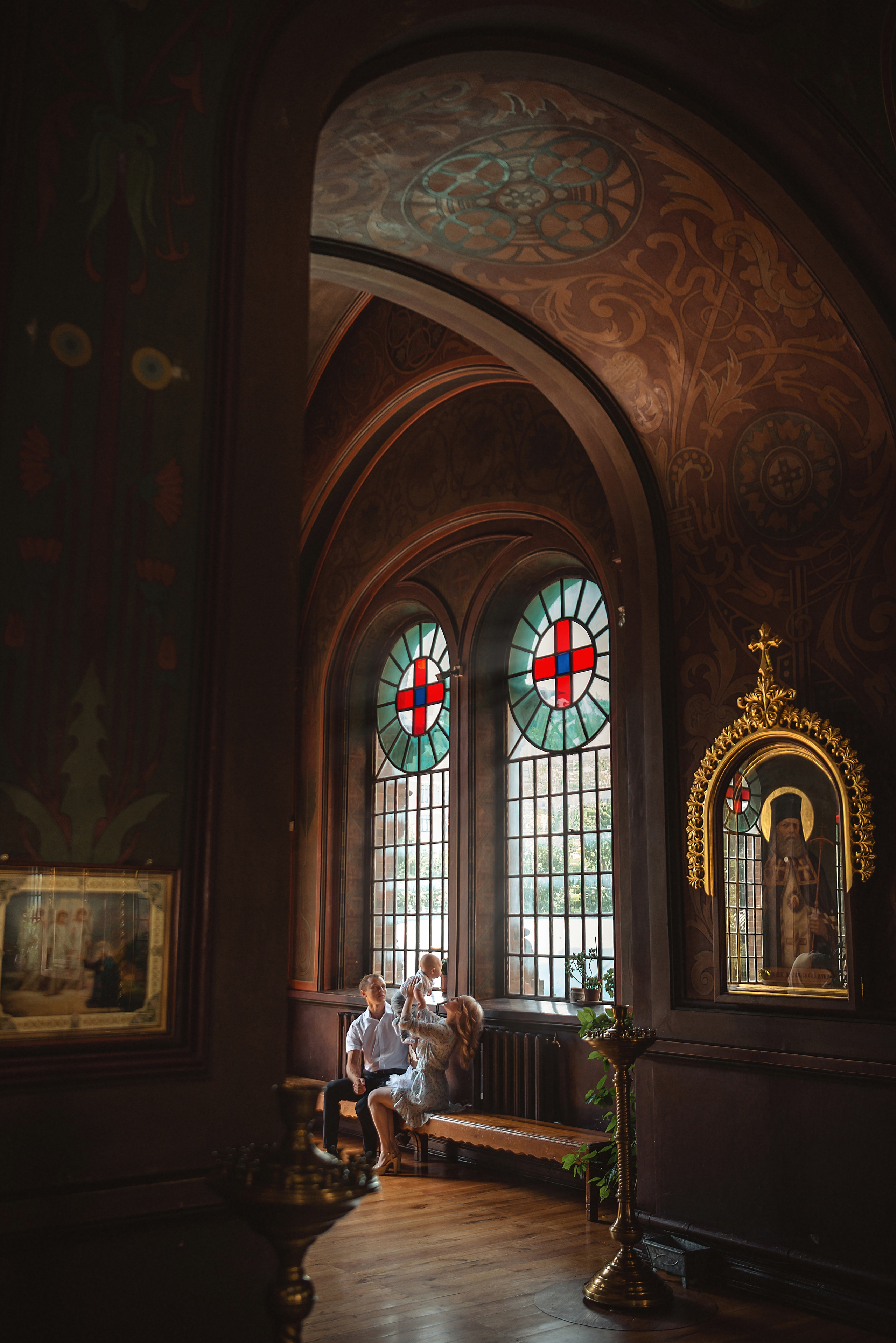 Фотограф на крещение Оксана Крапивницкая. Свято-Троицкий собор, г. Краснодар