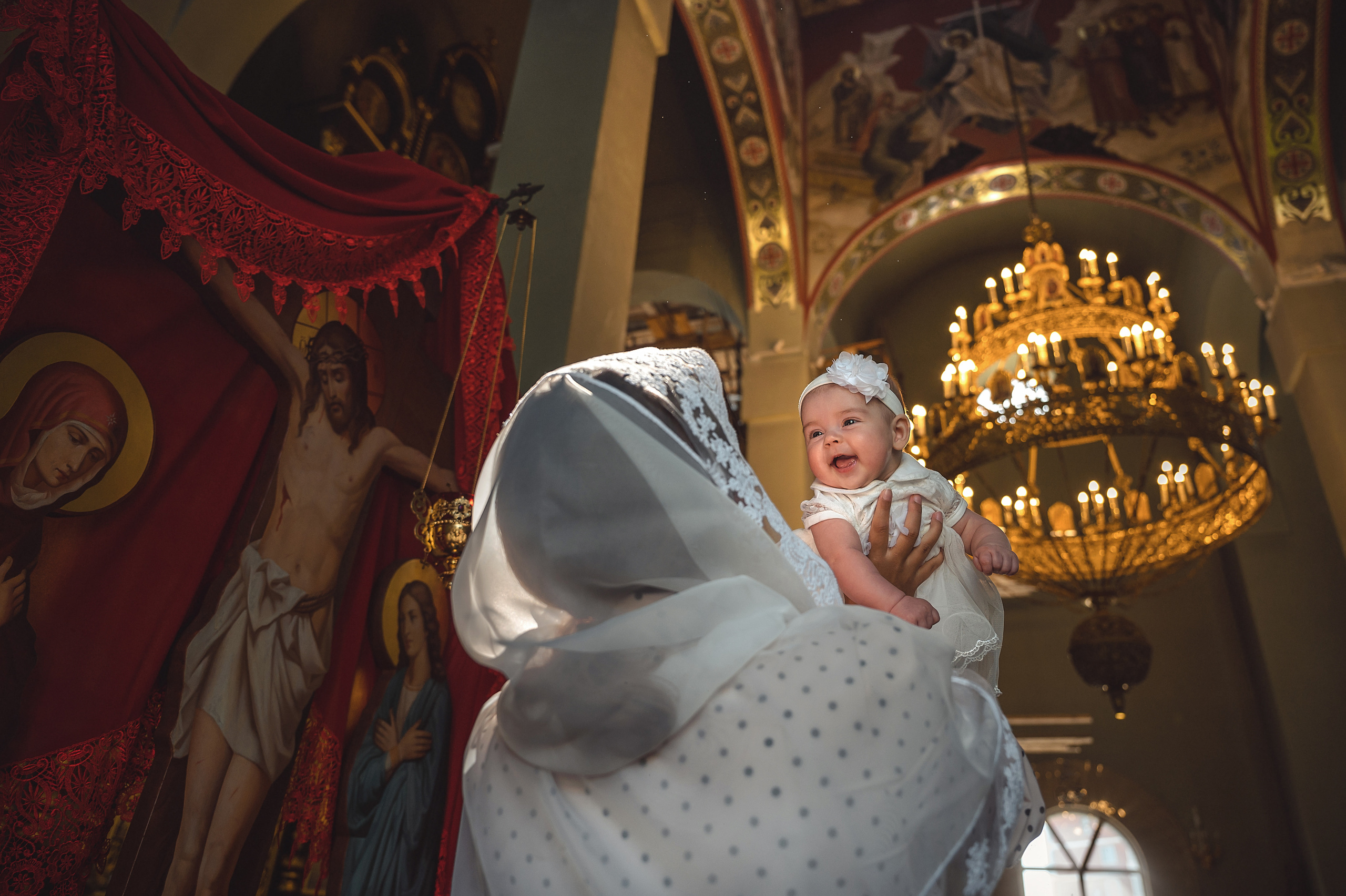 Фотограф на крещение Оксана Крапивницкая. Свято-Духов храм, г. Краснодар