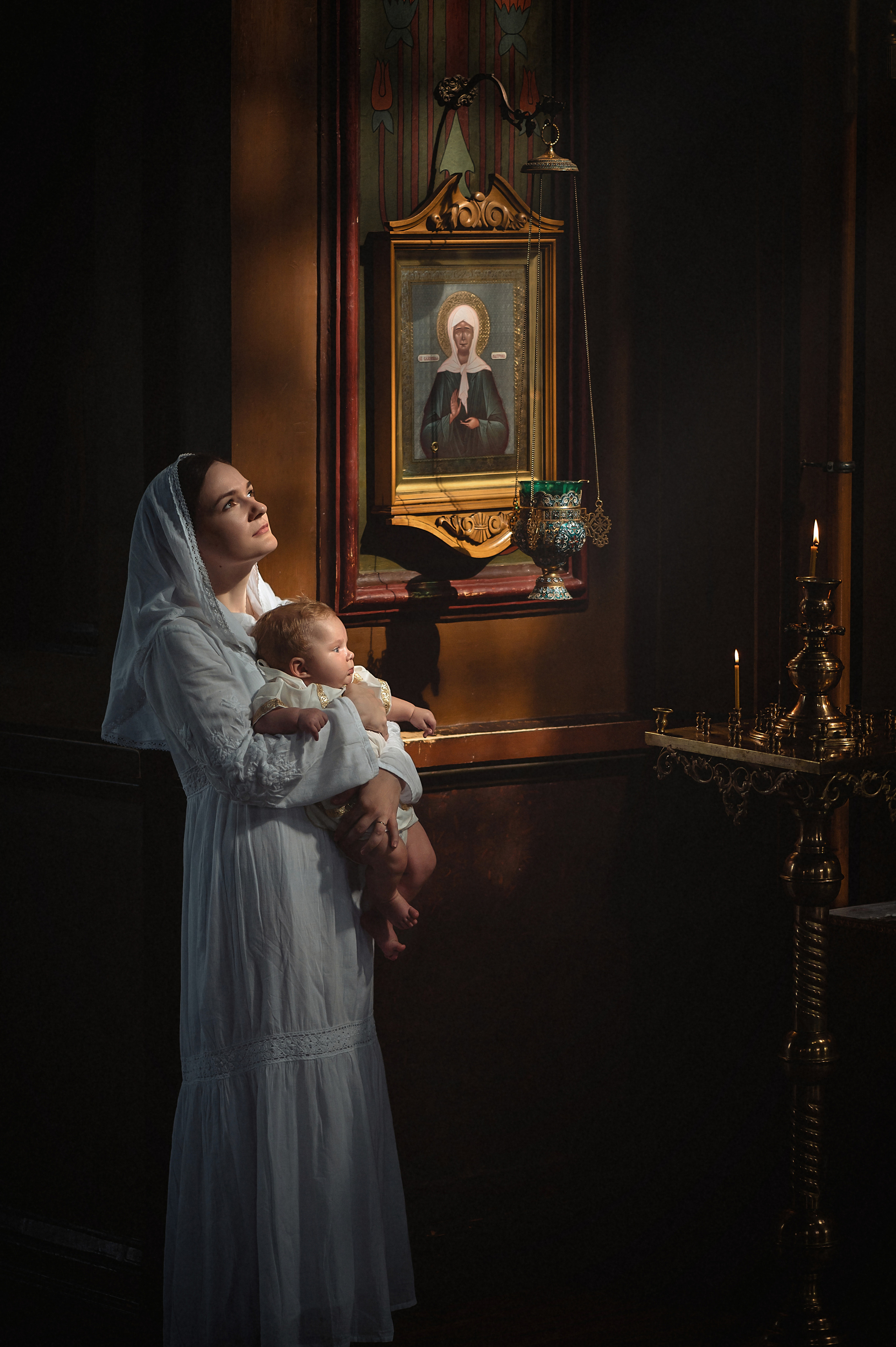 Фотограф на крещение Оксана Крапивницкая. Свято-Троицкий собор, г. Краснодар