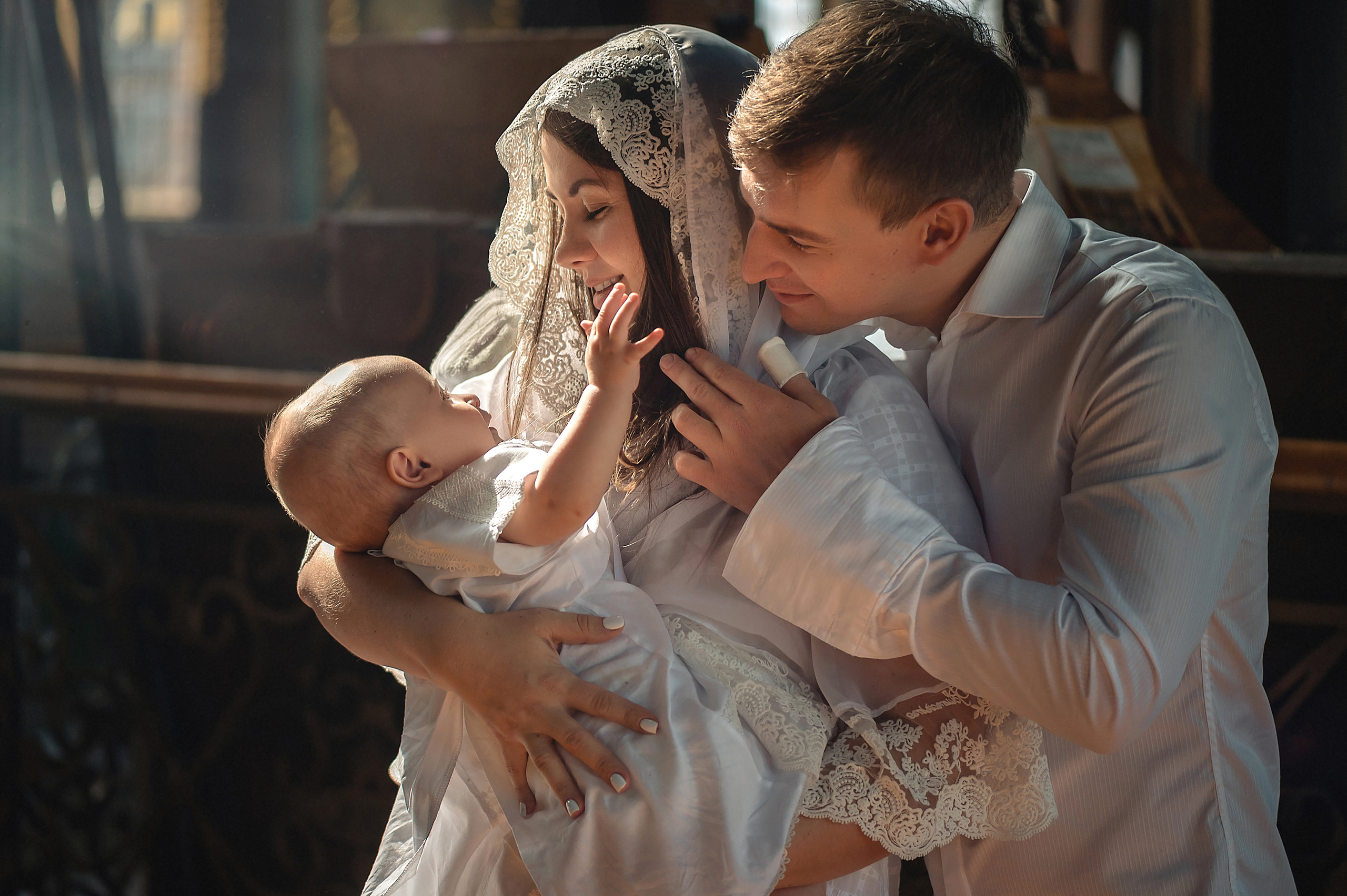 Фотограф на крещение Оксана Крапивницкая. Свято-Троицкий собор, г. Краснодар