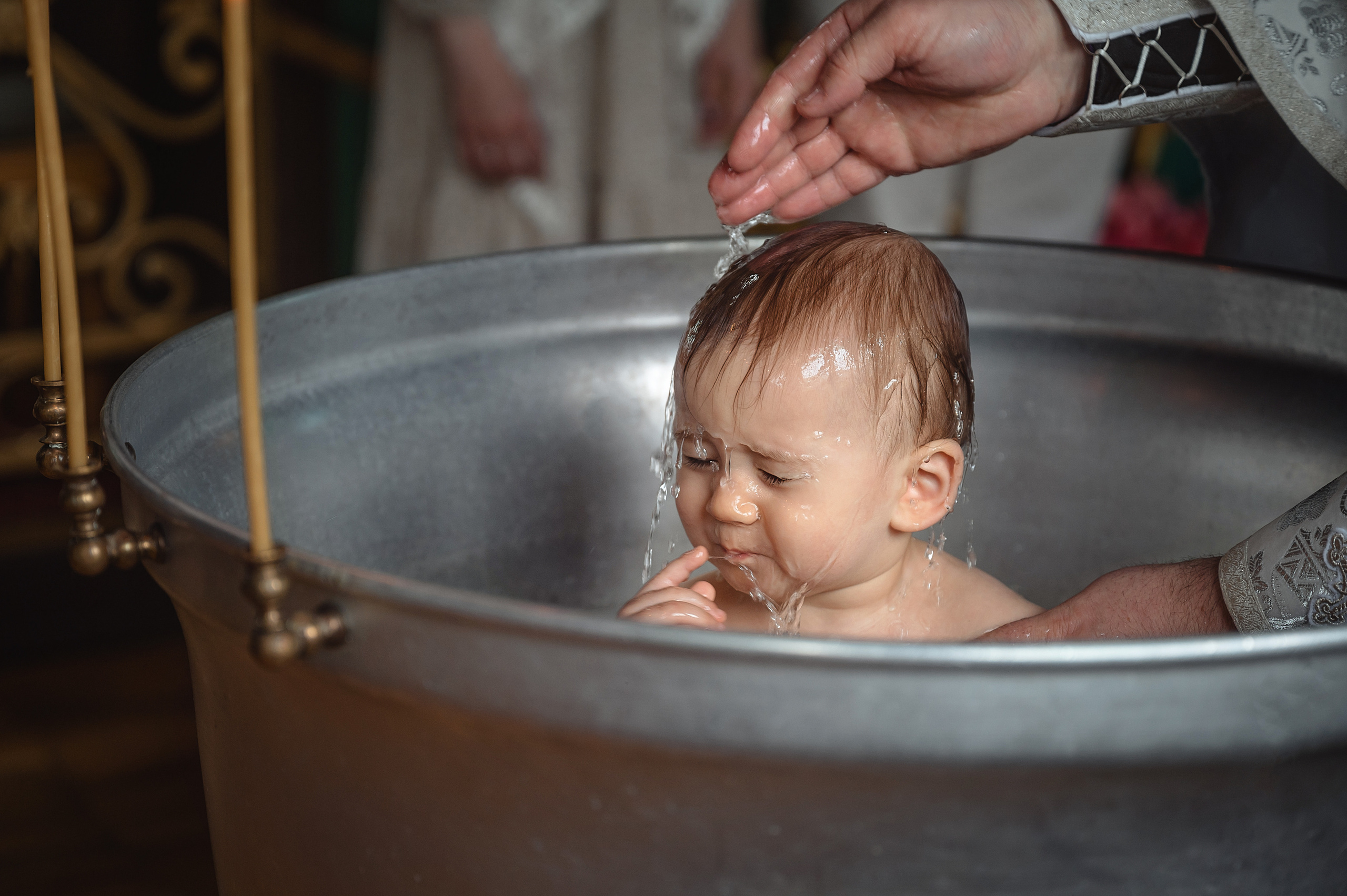 Фотограф на крещение Оксана Крапивницкая. Свято-Троицкий собор, г. Краснодар