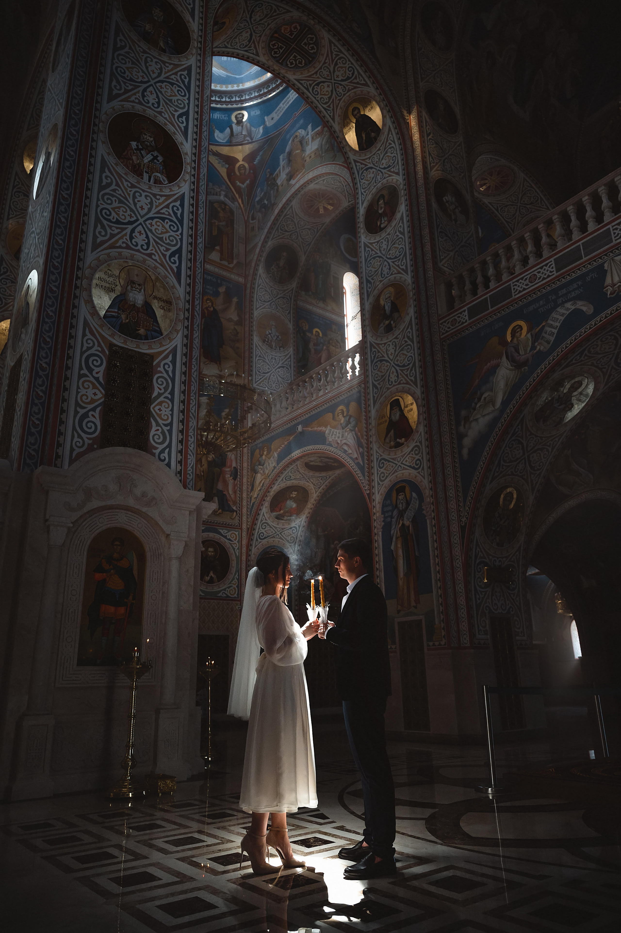 Фотограф на венчание Оксана Крапивницкая. Собор Андрея Первозванного, г. Геленджик