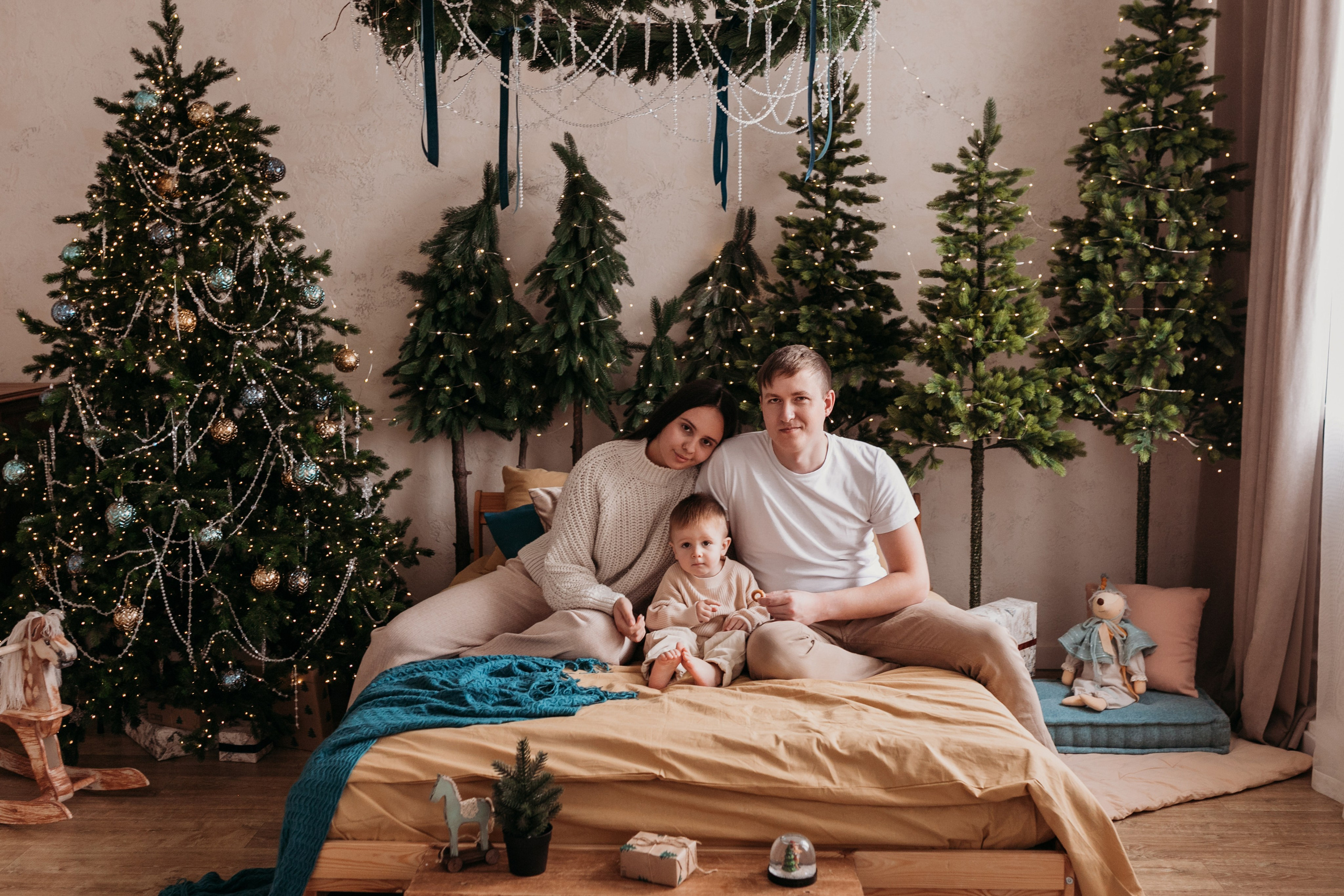 Новогодние съемки. Фотограф новорожденных в г. Барнаул Ренпенинг Катерина