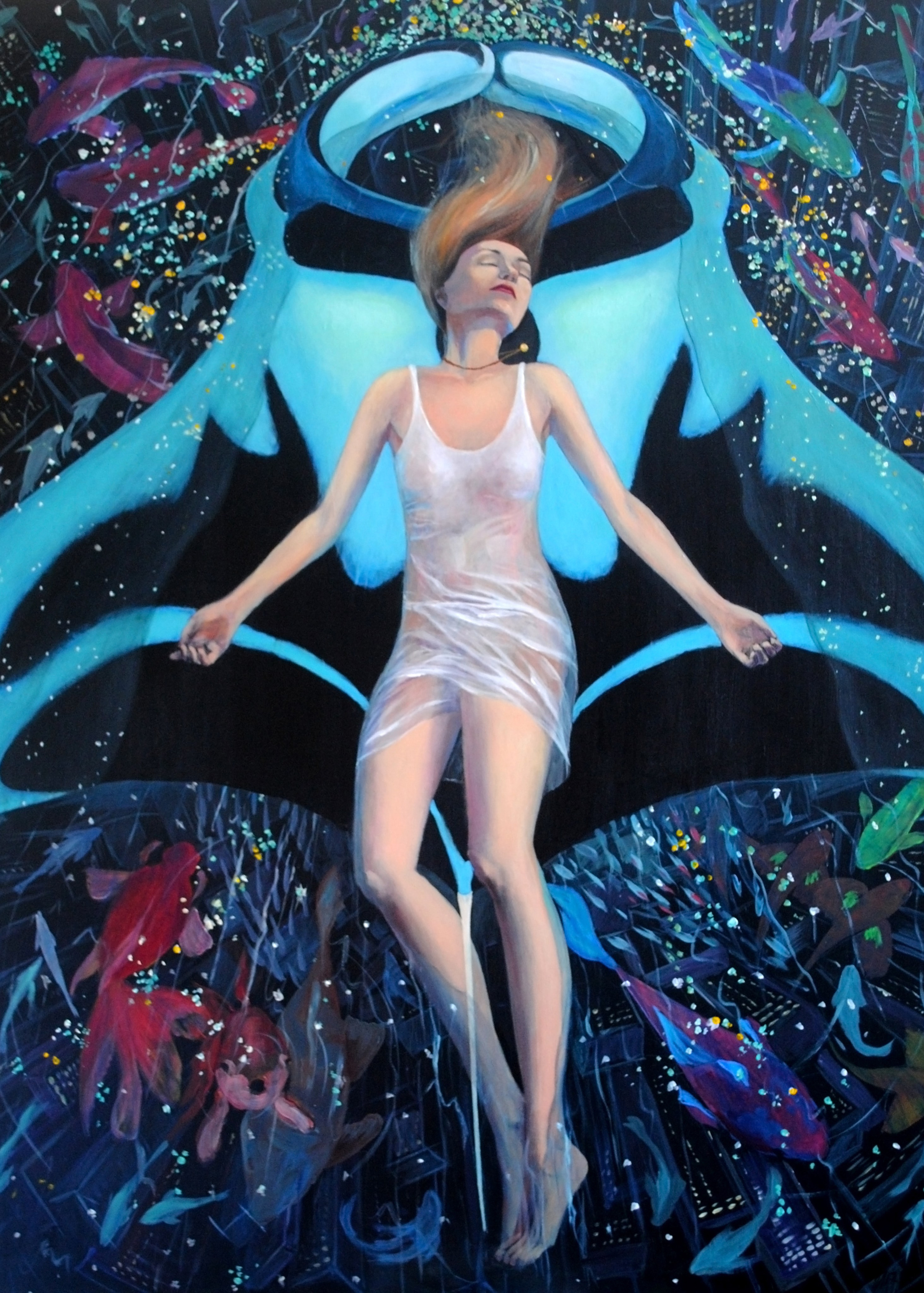 Картон, акрил 70x100