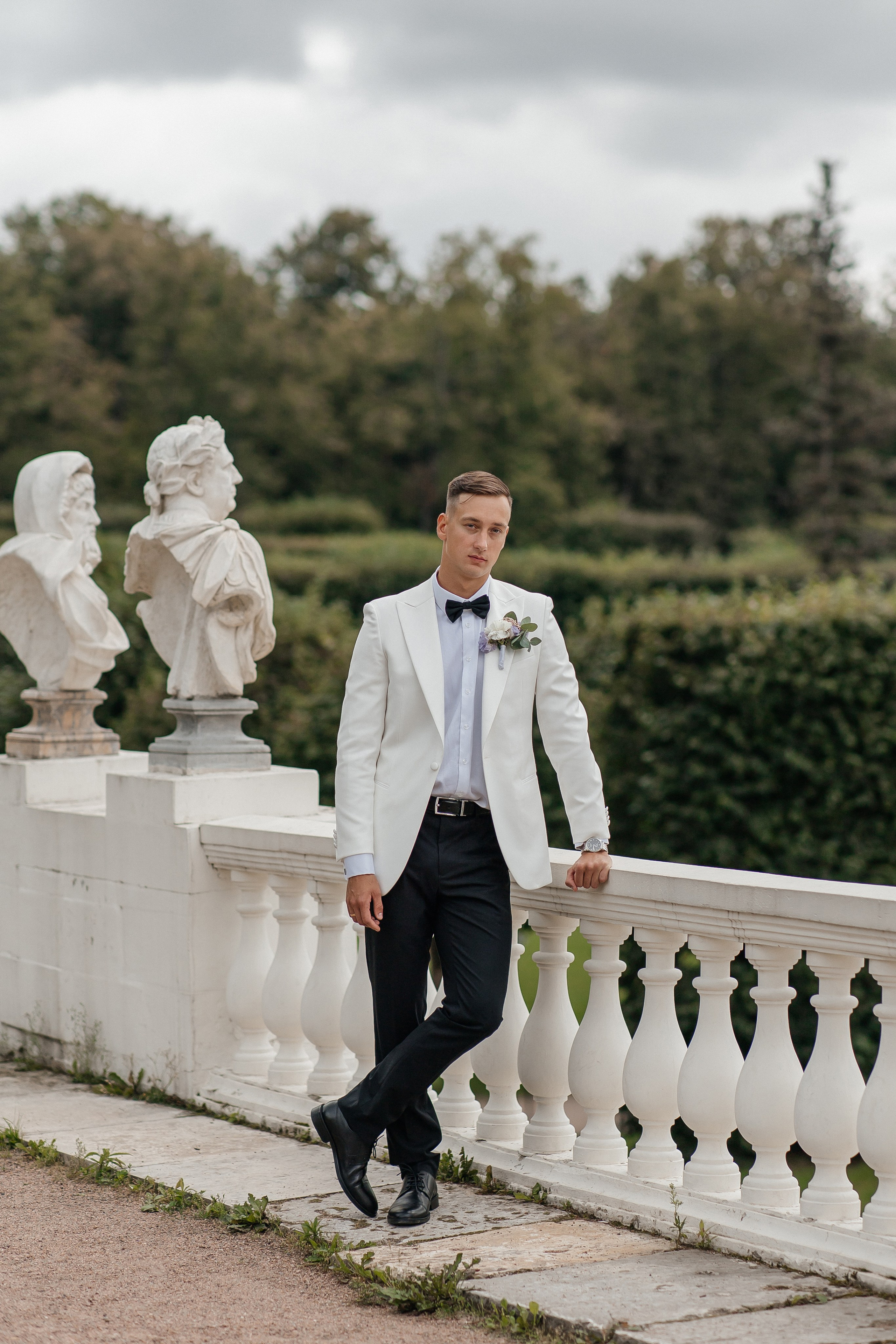 свадебная фотосессия в усадьбе Архангельское