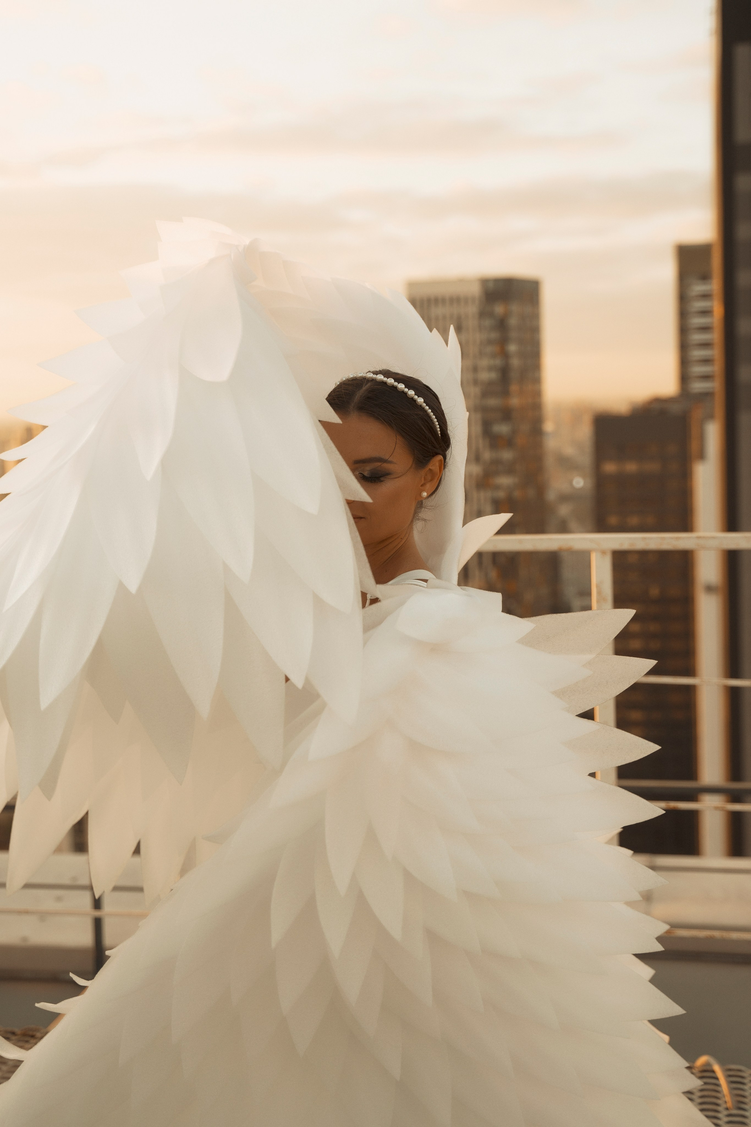 ЗАКАТ НА КРЫШЕ. ТУРМАЛИН ТАНЯ ЖЕНСКИЙ ФОТОГРАФ В МОСКВЕ
