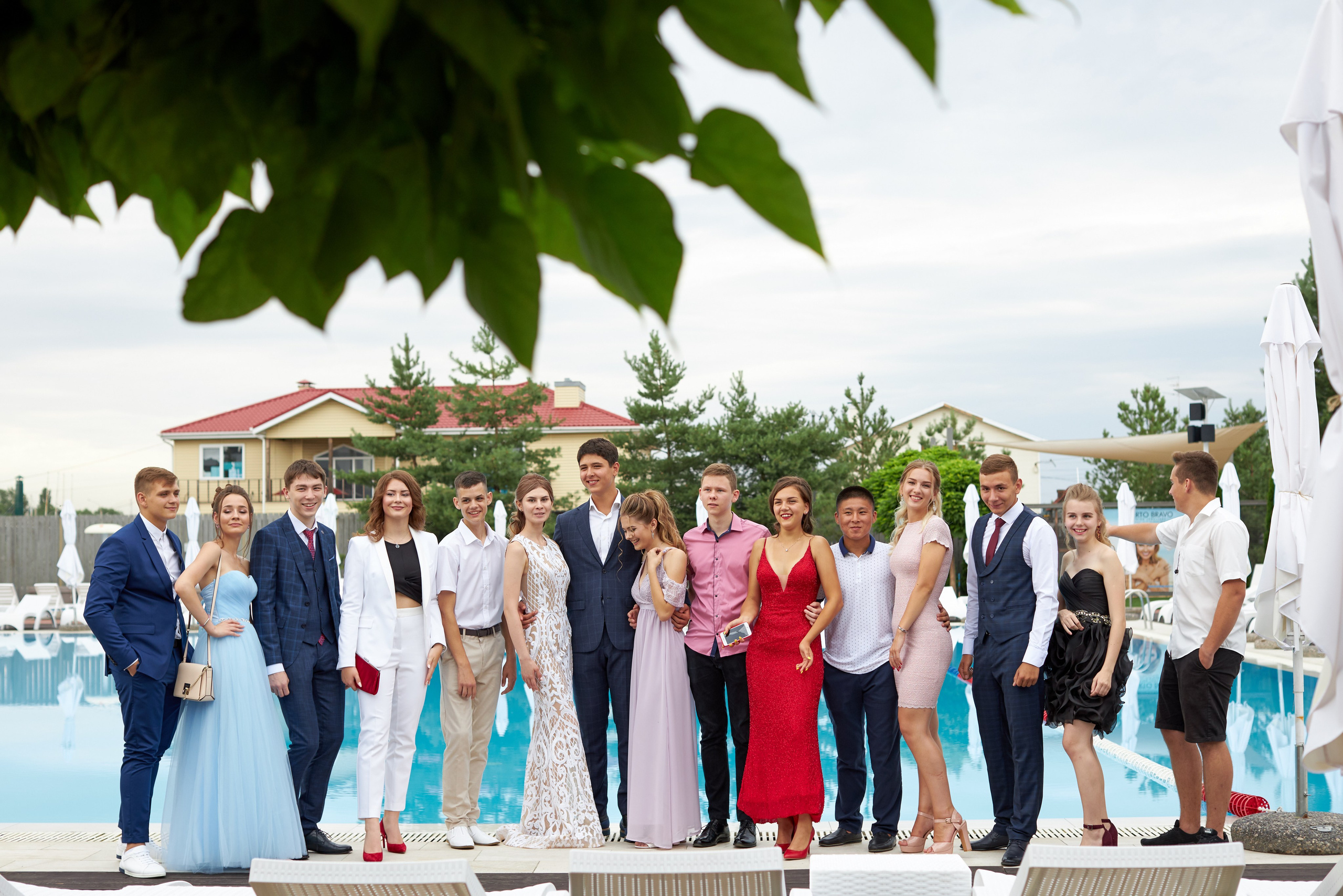 Выпускной в школе. Фотограф Эдуард Леньков. Ростов-на-Дону