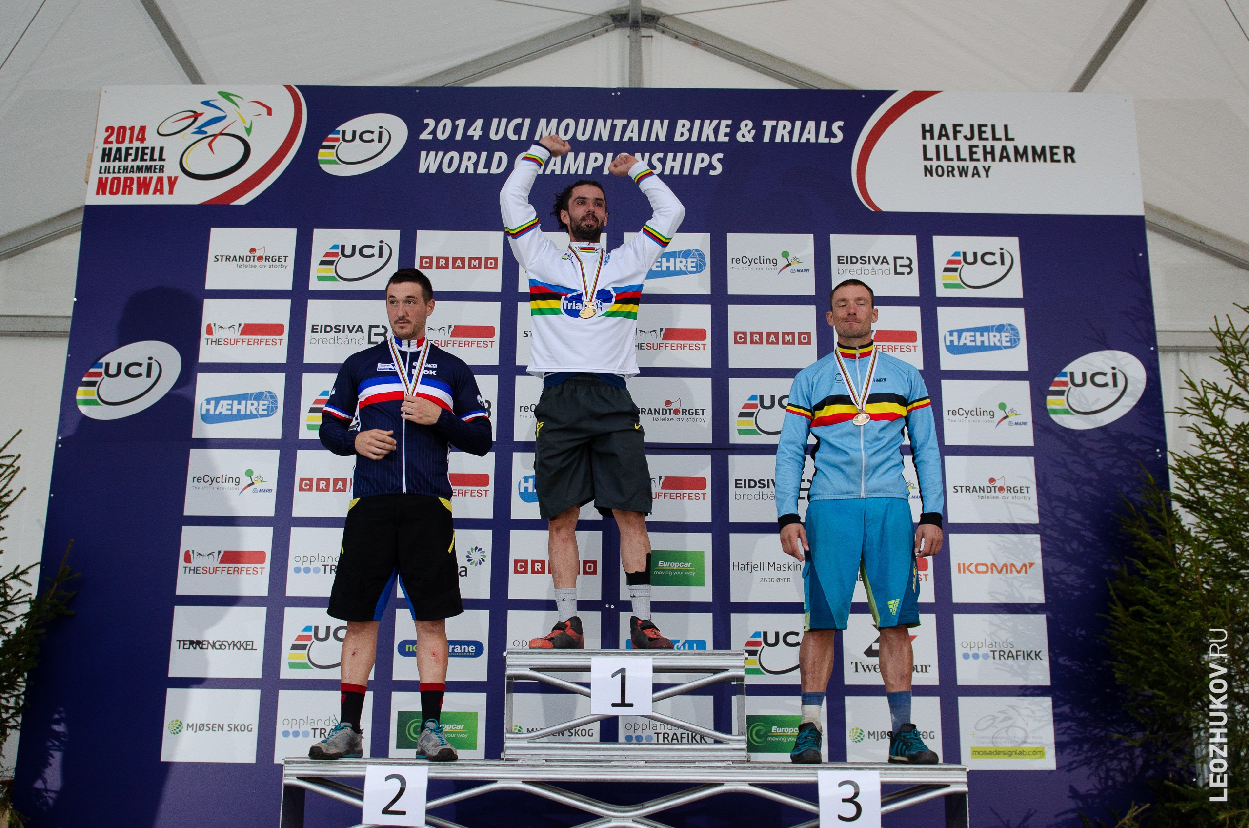 UCI Trials World Championships 2014. Sports photographer Leonid Zhukov