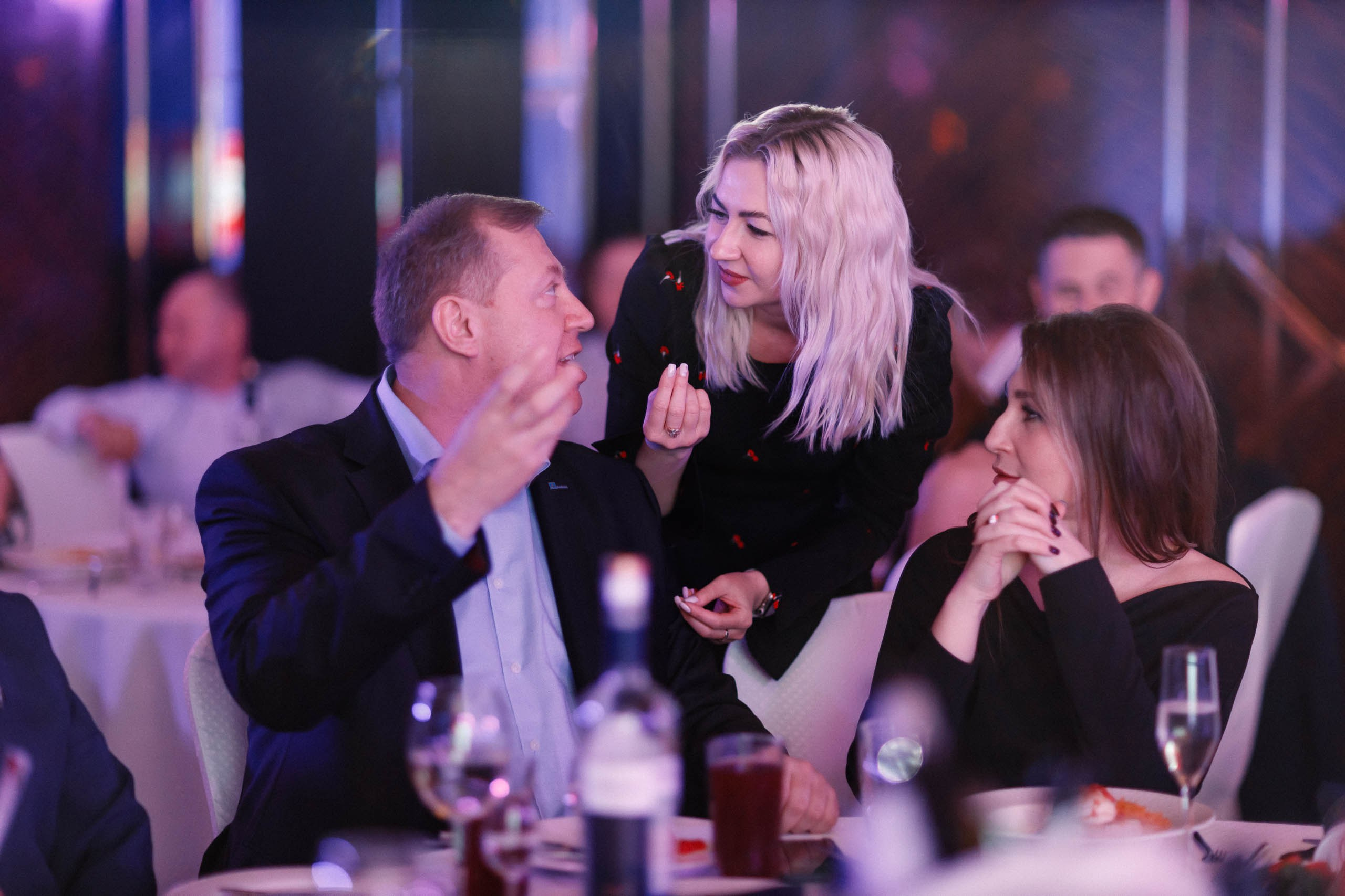Гала-ужин в казино в Красной Поляне. Репортажный фотограф в Москве, Сочи и Санкт-Петербурге