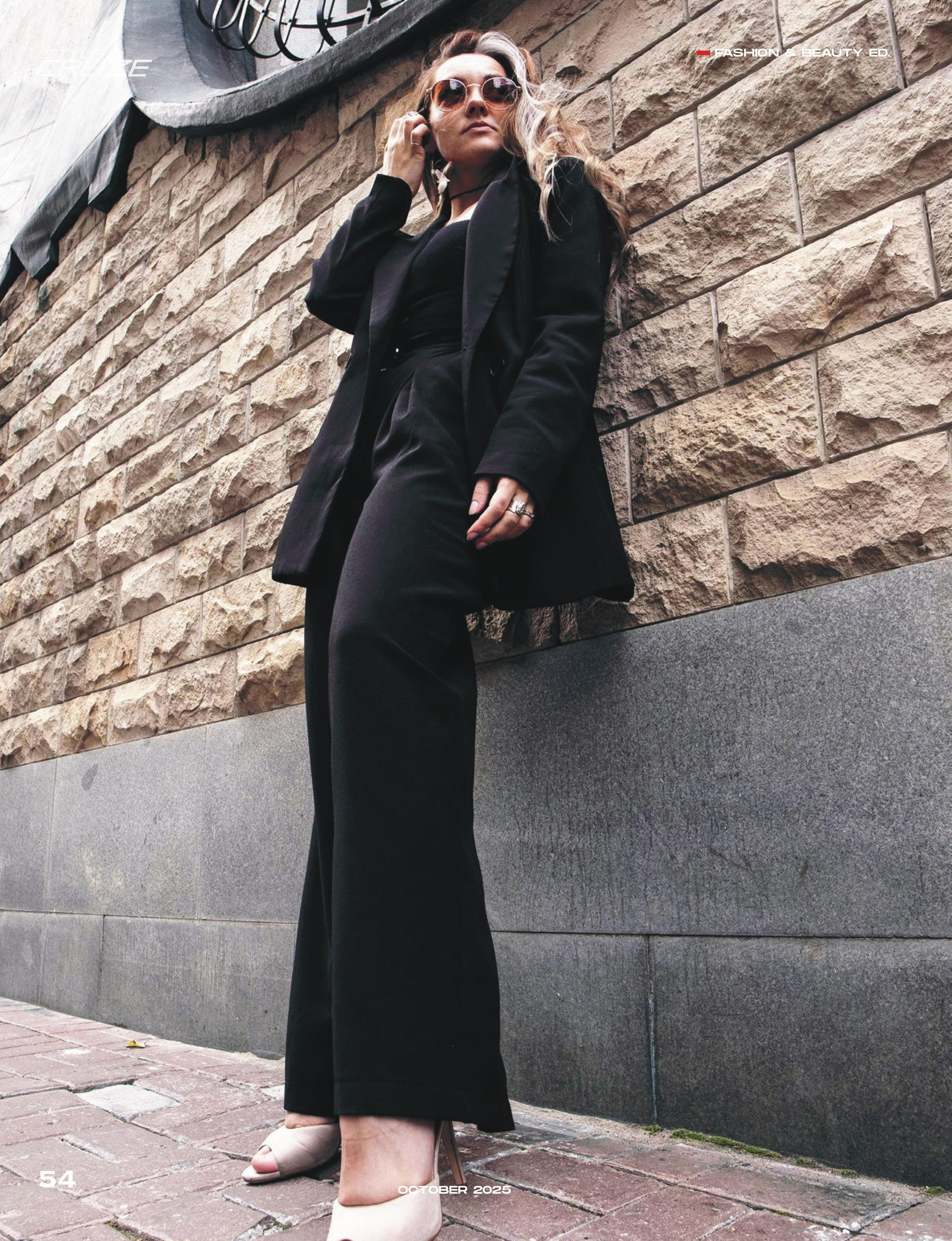 Публикация в октябрьском журнале Style Cruze. Фотограф. Москва. Мужские и женские портреты