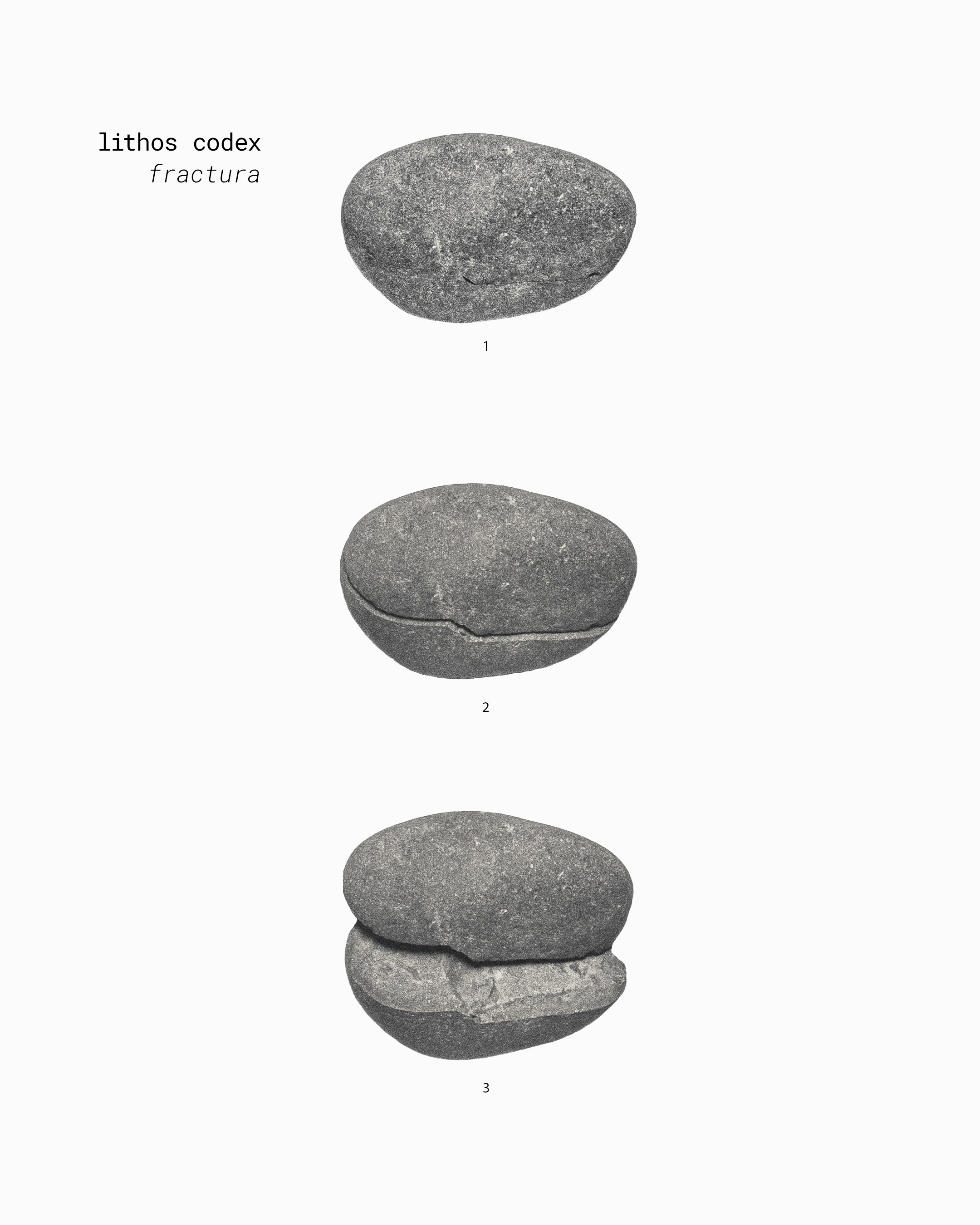 минималистичная фотография камня