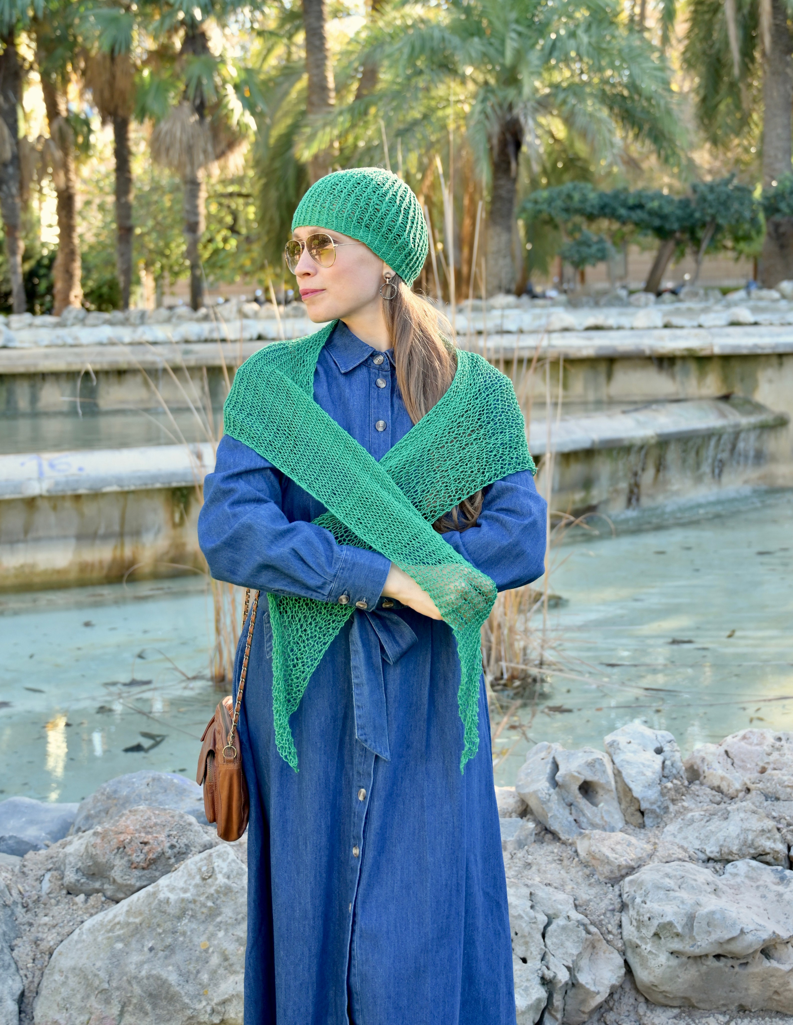 Вяжем шаль. Уроки по вязанию с Оксаной Бубновой