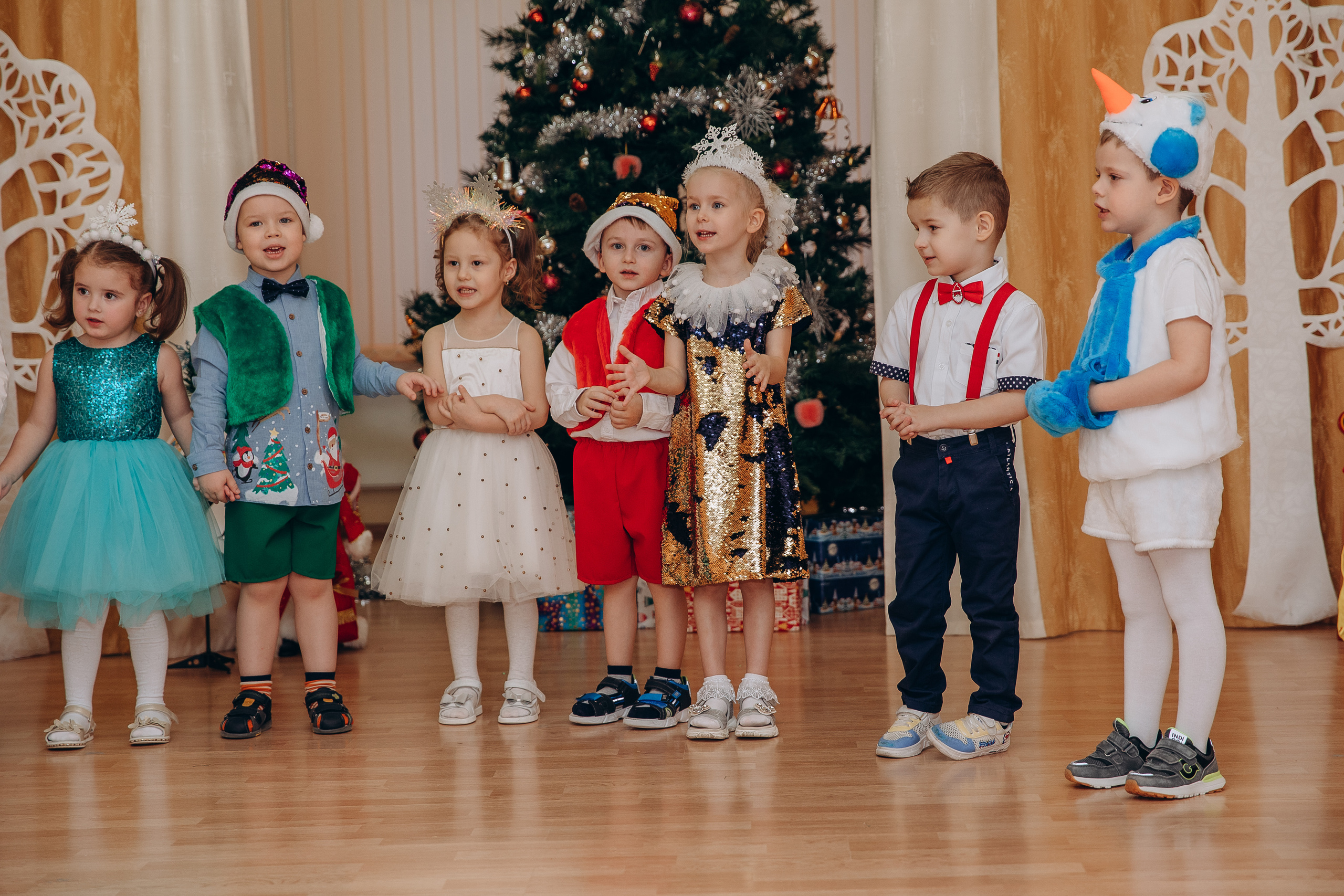 Фотосъемка новогоднего утренника. Фотограф и режиссер Московко Екатерина