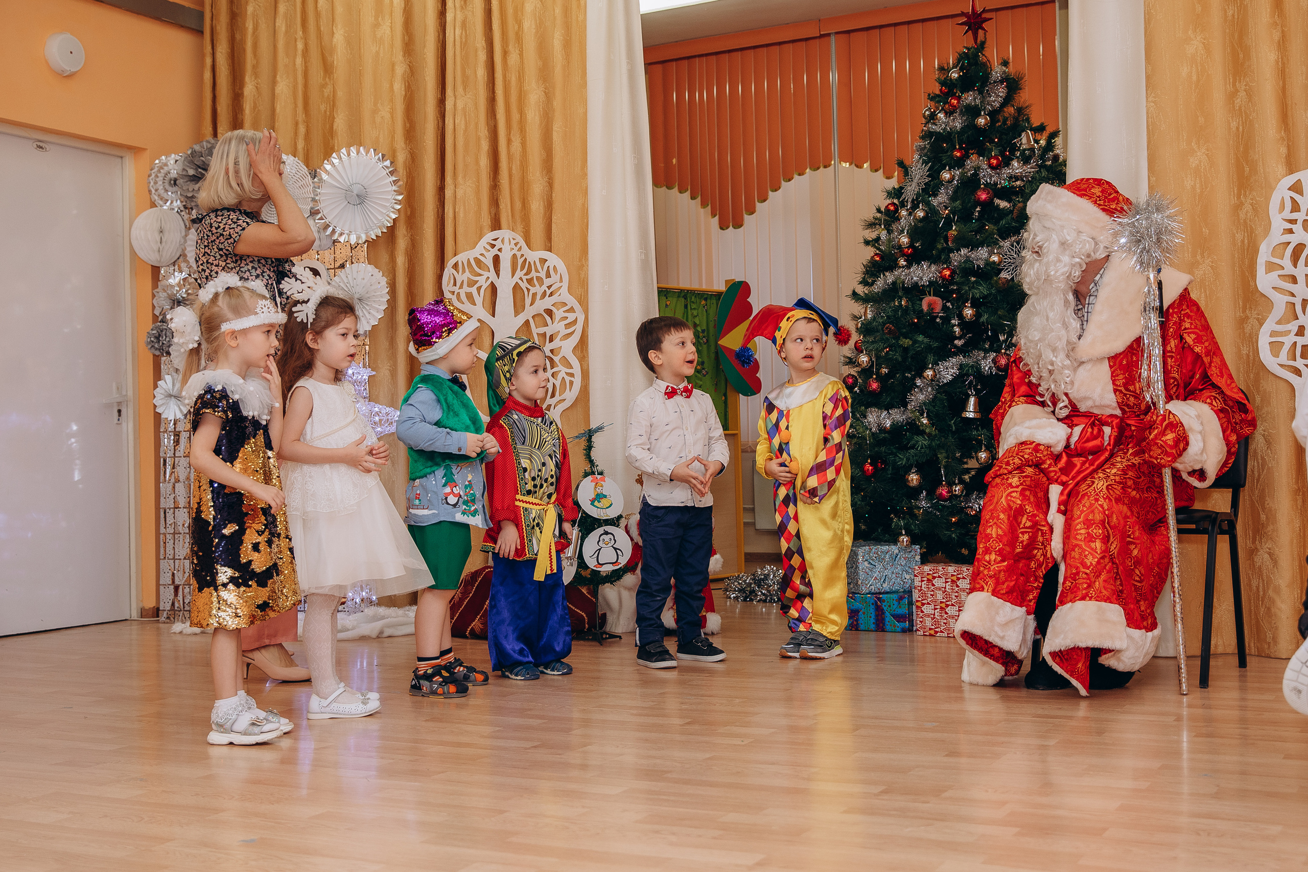 Фотосъемка новогоднего утренника. Фотограф и режиссер Московко Екатерина