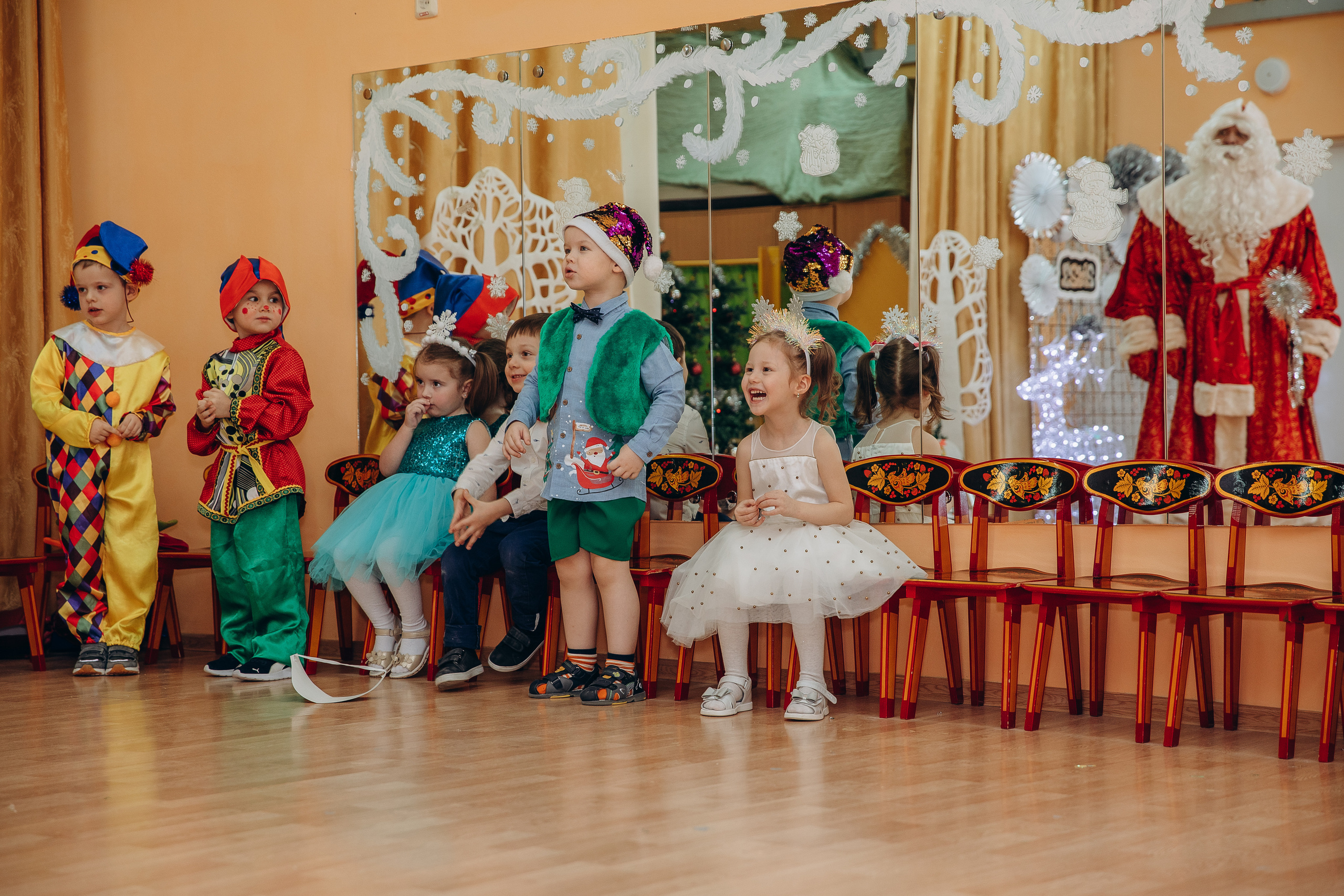 Фотосъемка новогоднего утренника. Фотограф и режиссер Московко Екатерина