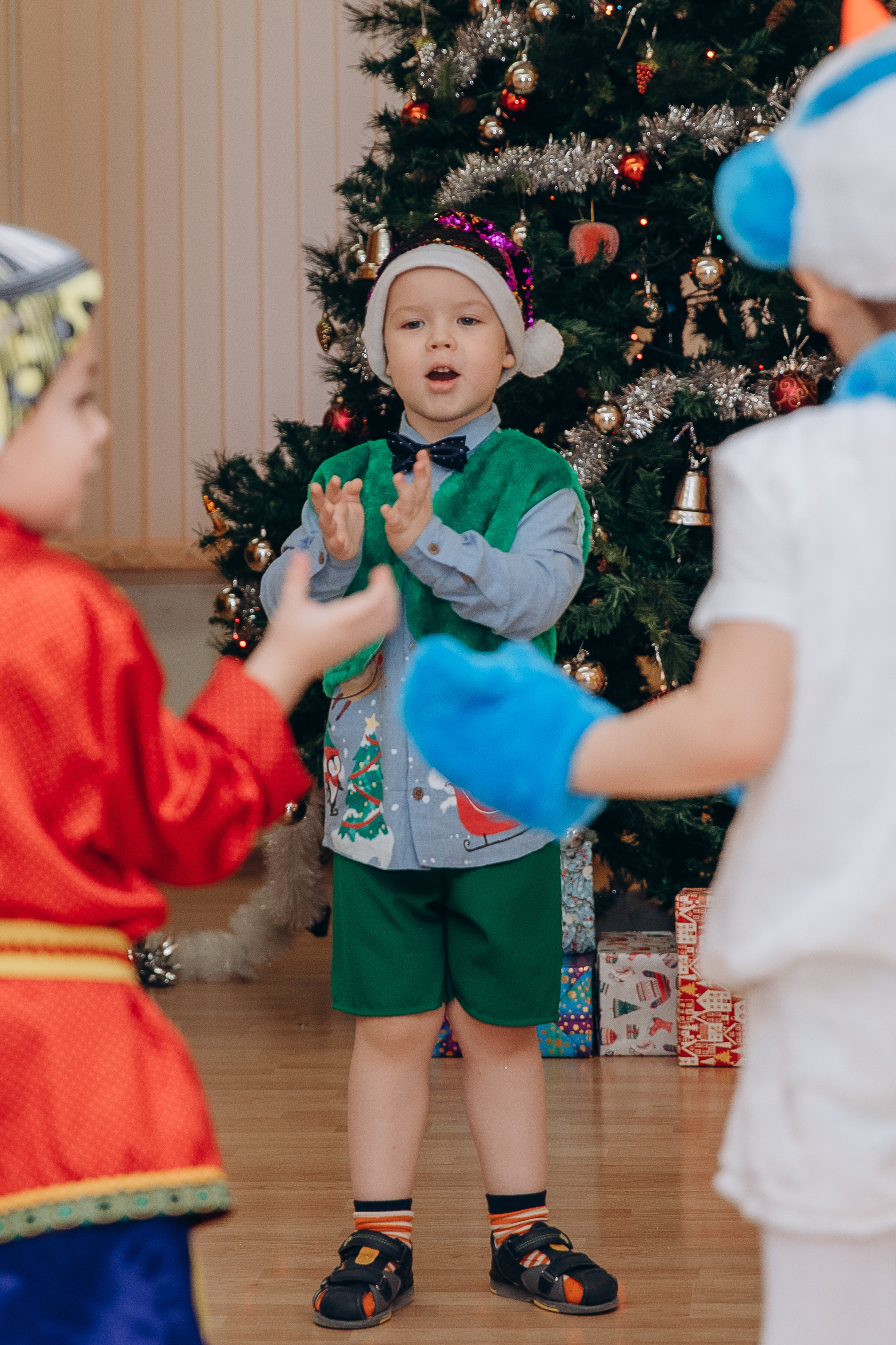 Фотосъемка новогоднего утренника. Фотограф и режиссер Московко Екатерина