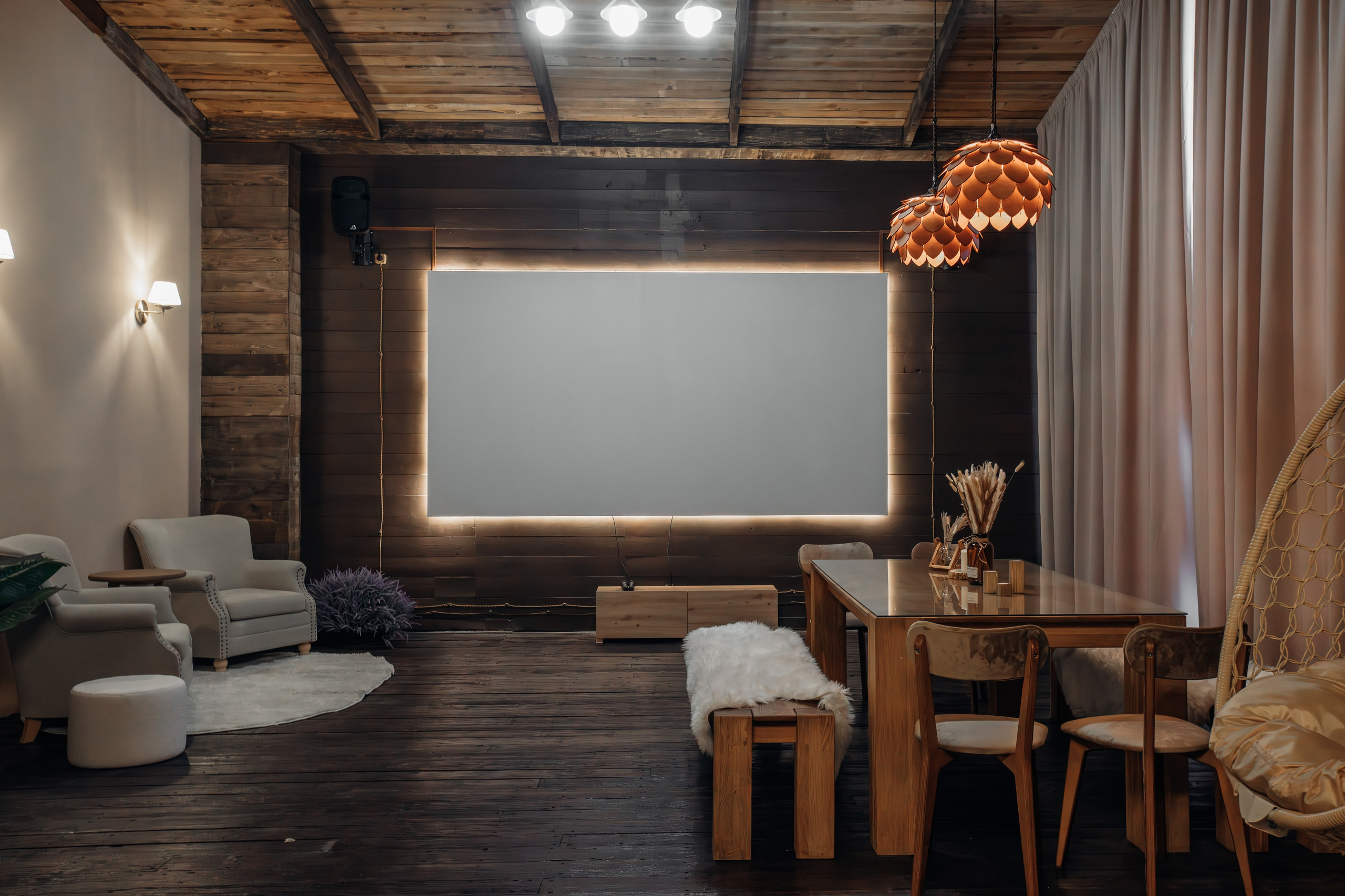 Шале (лето). Аренда лофта в СПб для мероприятий