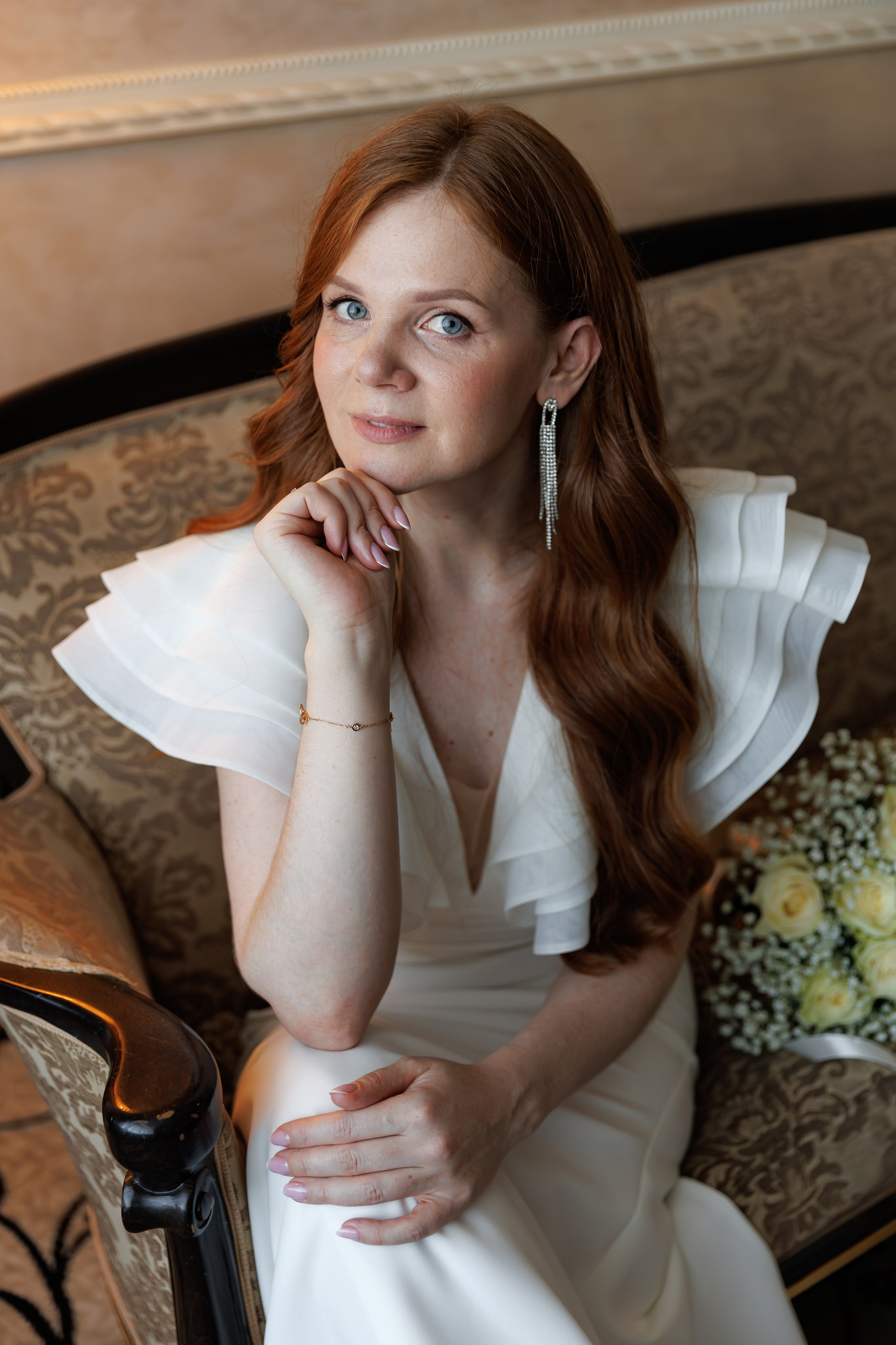 Свадебная фотосессия и сборы в отеле Милан (м. Домодедовская). Свадебный фотограф Москва и МО Сергей Киржаев