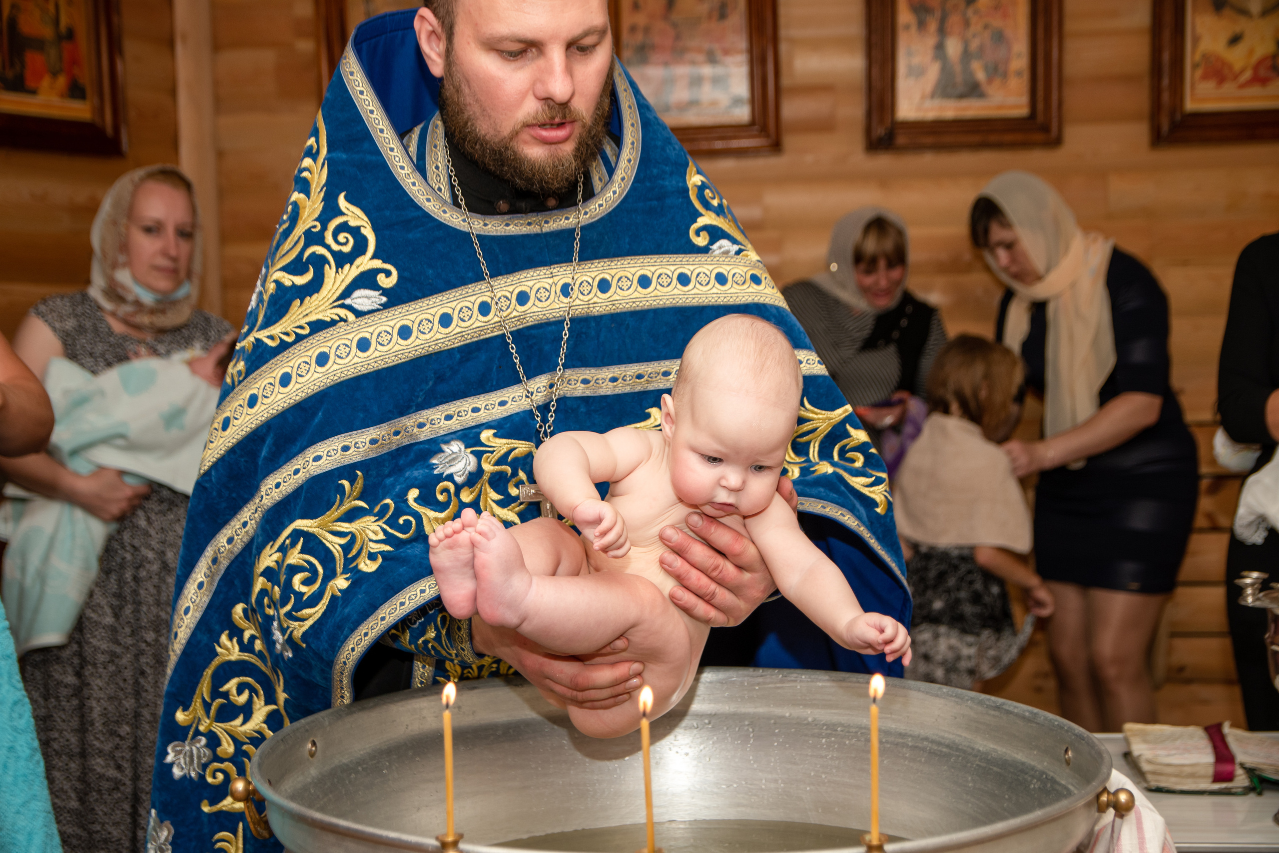 Крещение Анечки. Фотограф в Сузуне — Зоя Попова (Собственная фотостудия)