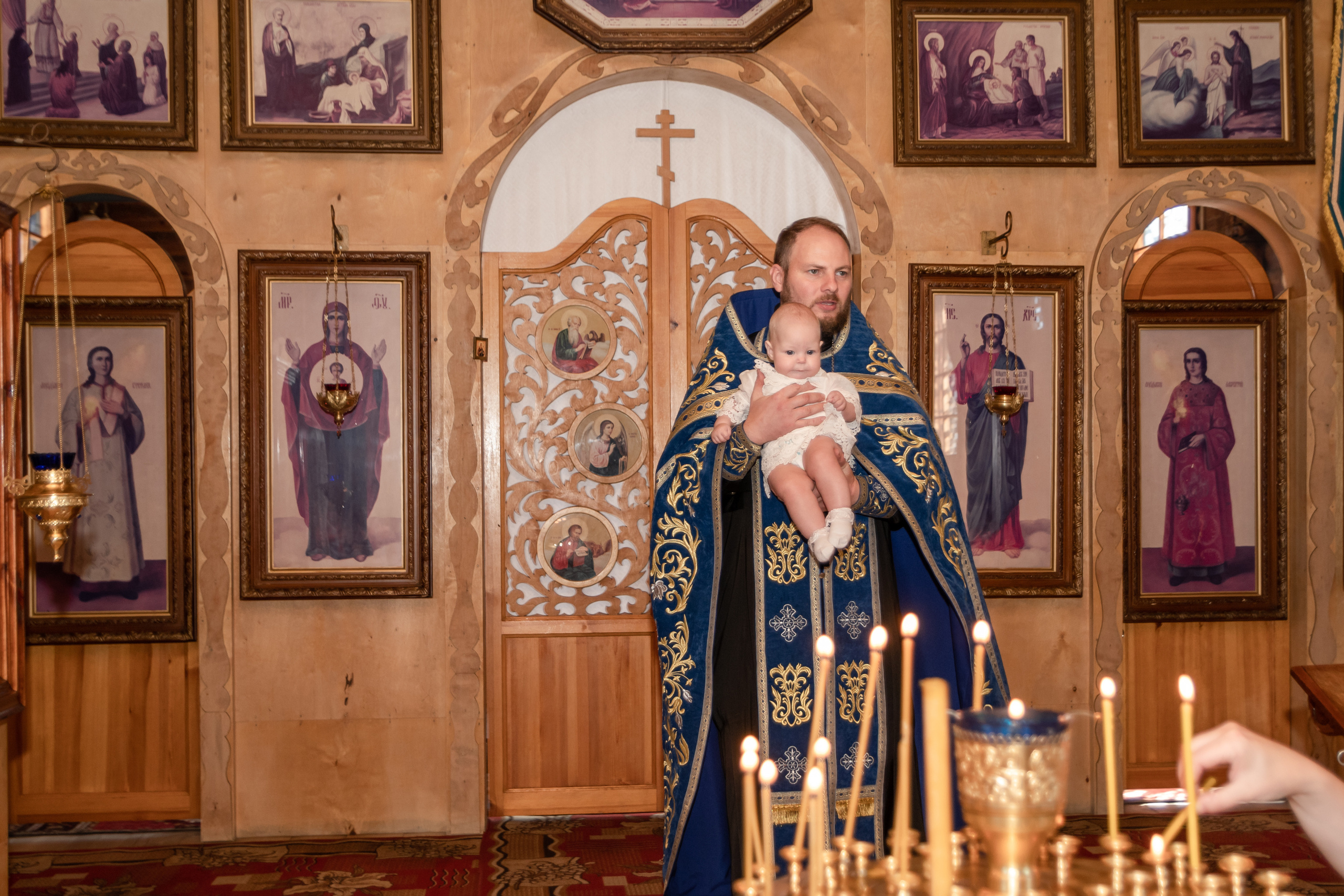 Крещение Анечки. Фотограф в Сузуне — Зоя Попова (Собственная фотостудия)