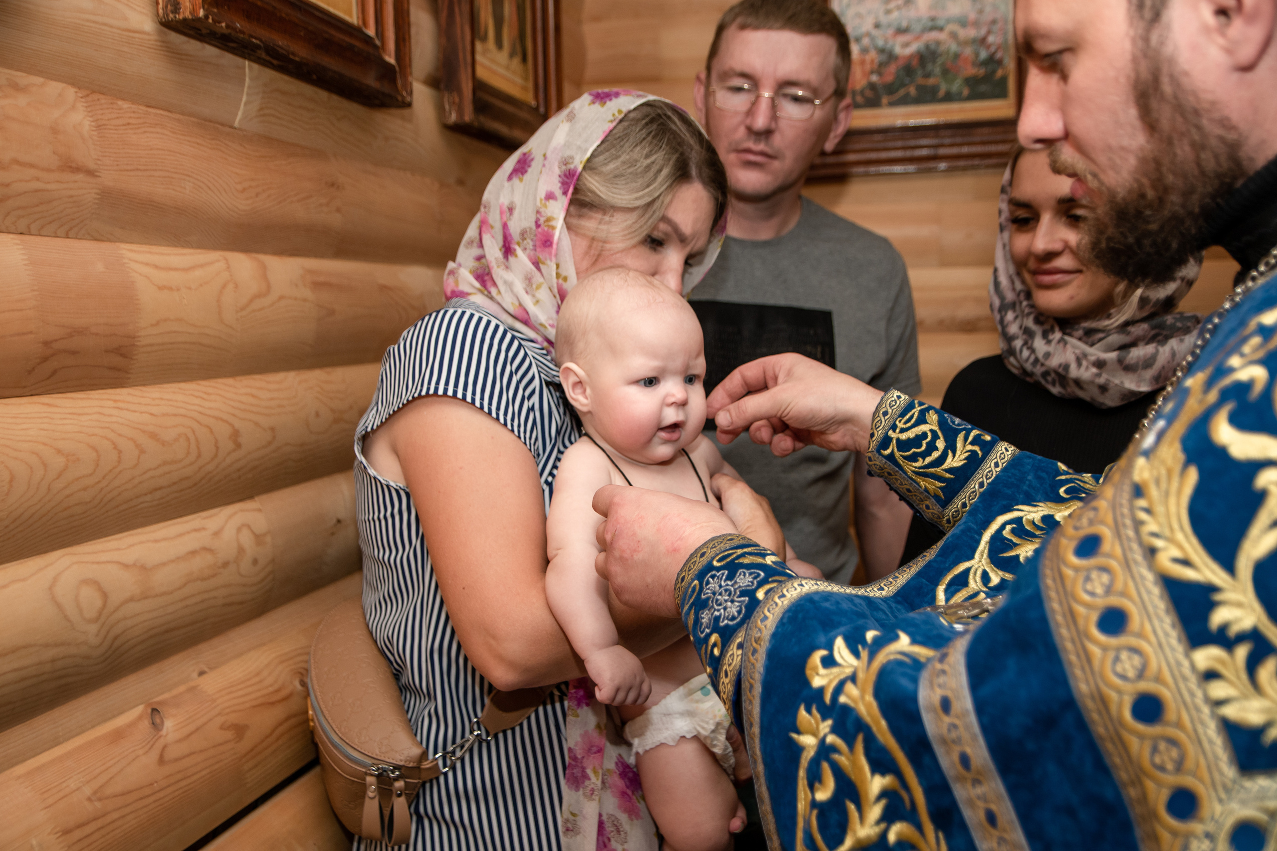 Крещение Анечки. Фотограф в Сузуне — Зоя Попова (Собственная фотостудия)